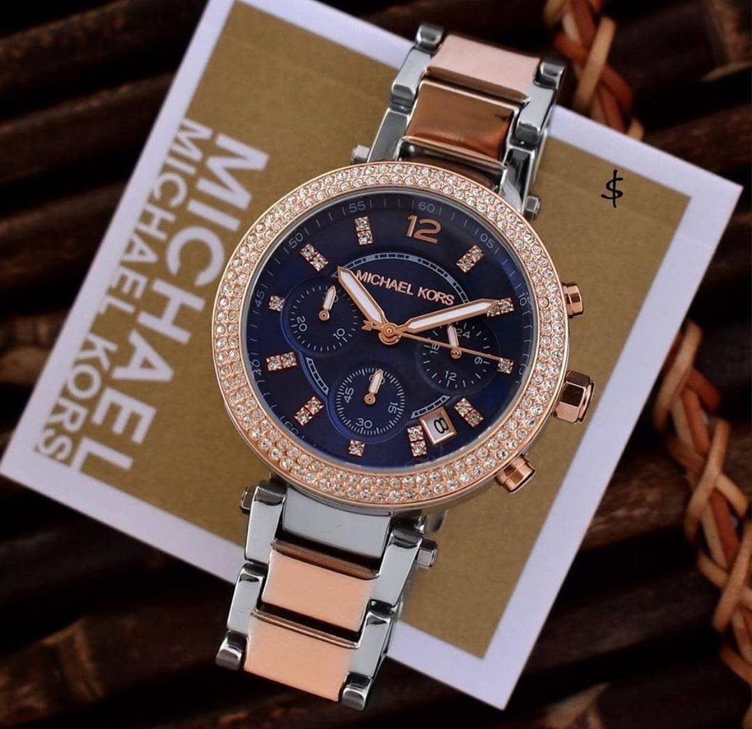 Michael Kors Parker Chronograph Two-Tone Women's Watch