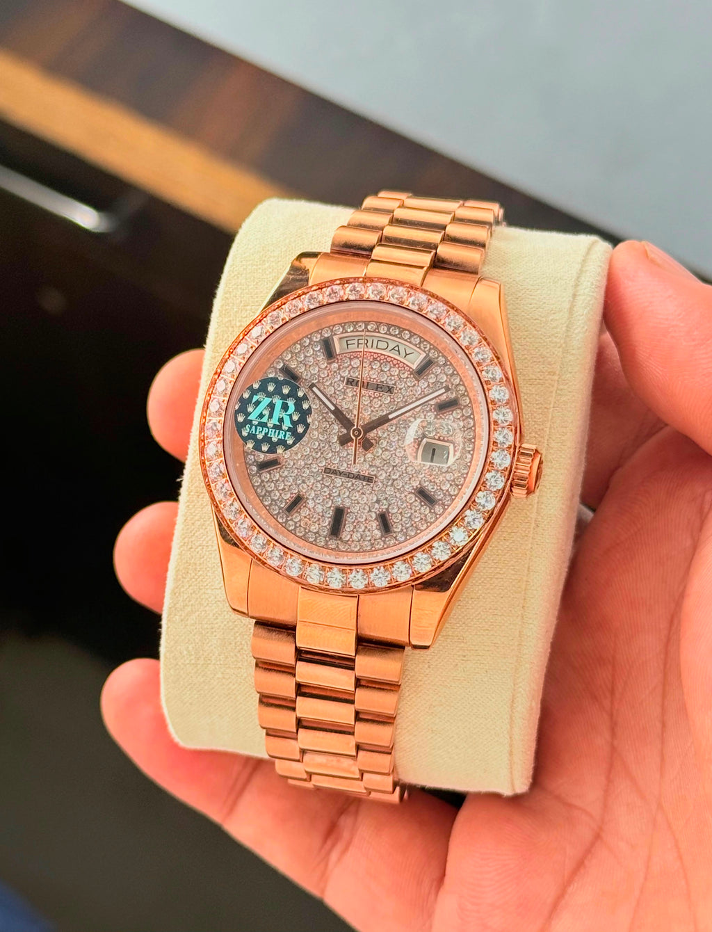 Rolex oyster-perpetual Rosegold