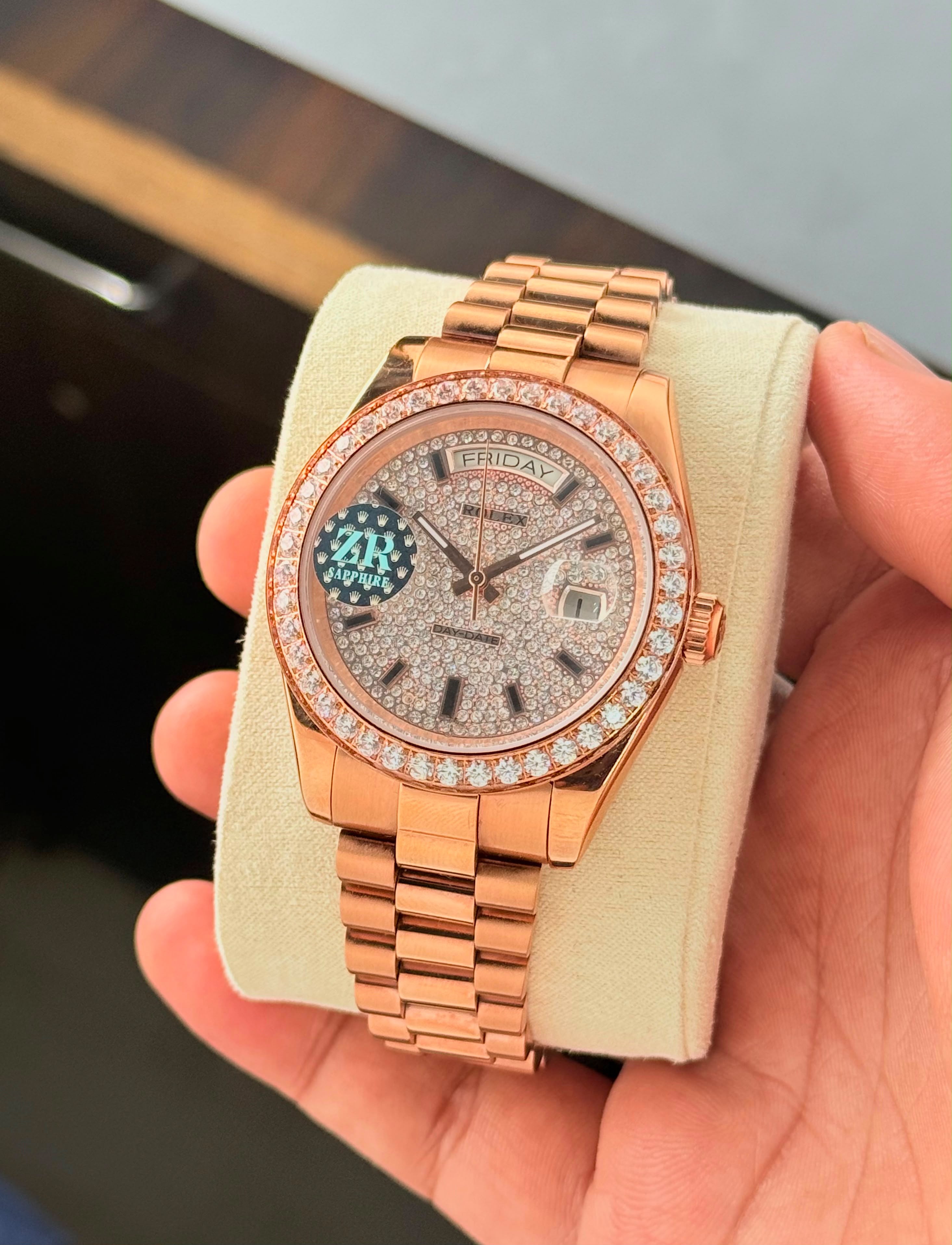 Rolex oyster-perpetual Rosegold