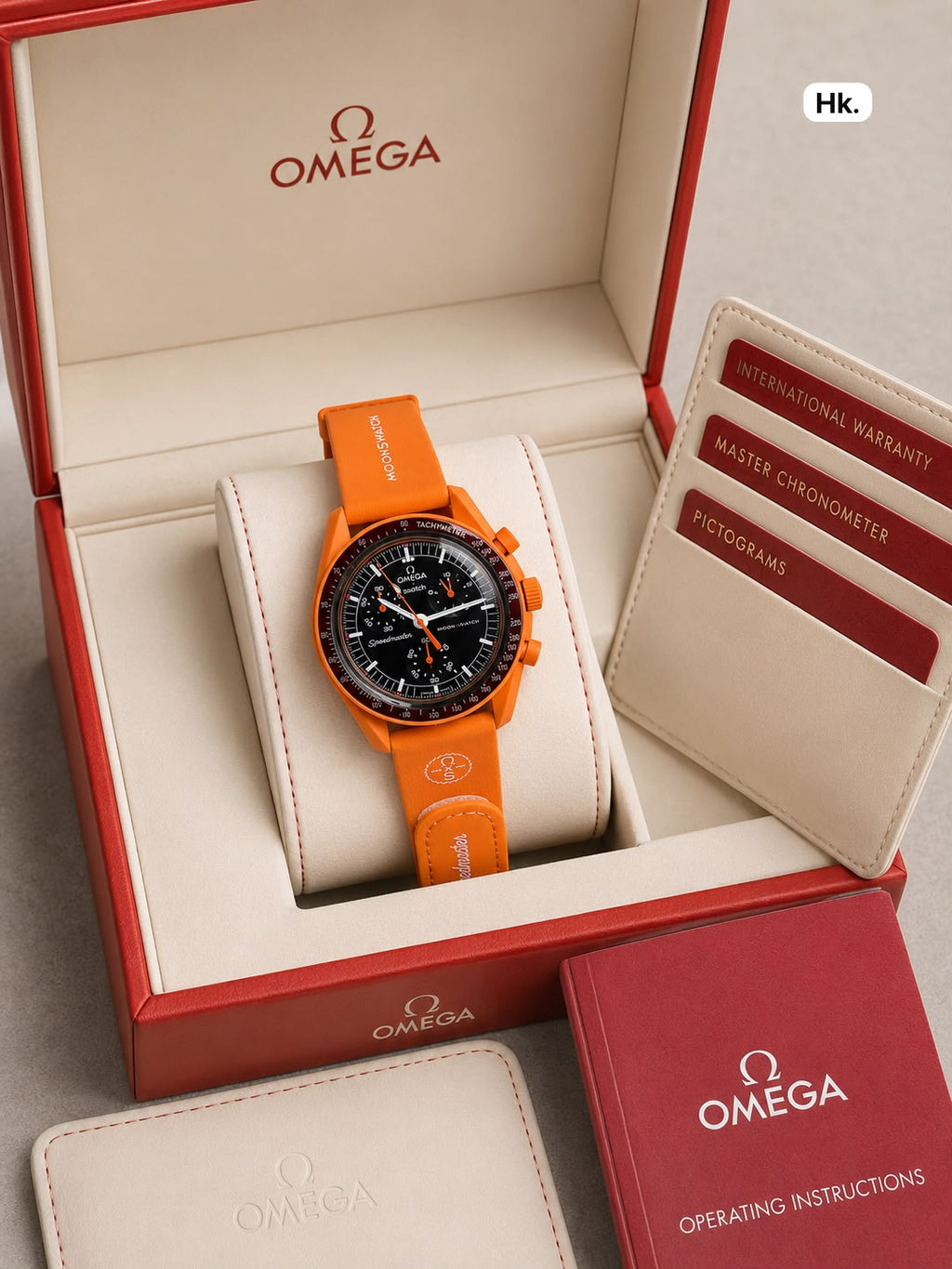 Omega Mission to Moon Orange