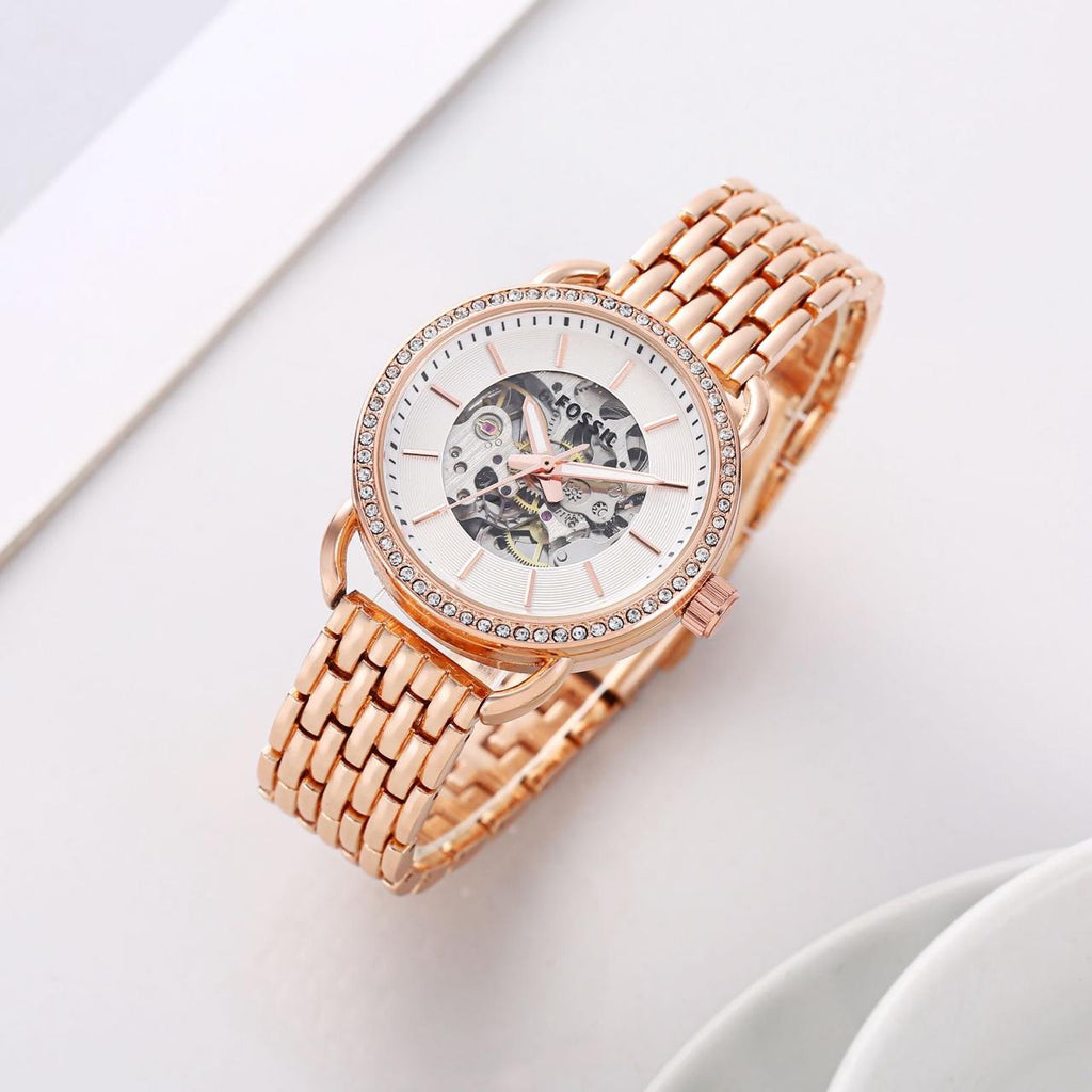 Fossil Womens Skeleton Automatic