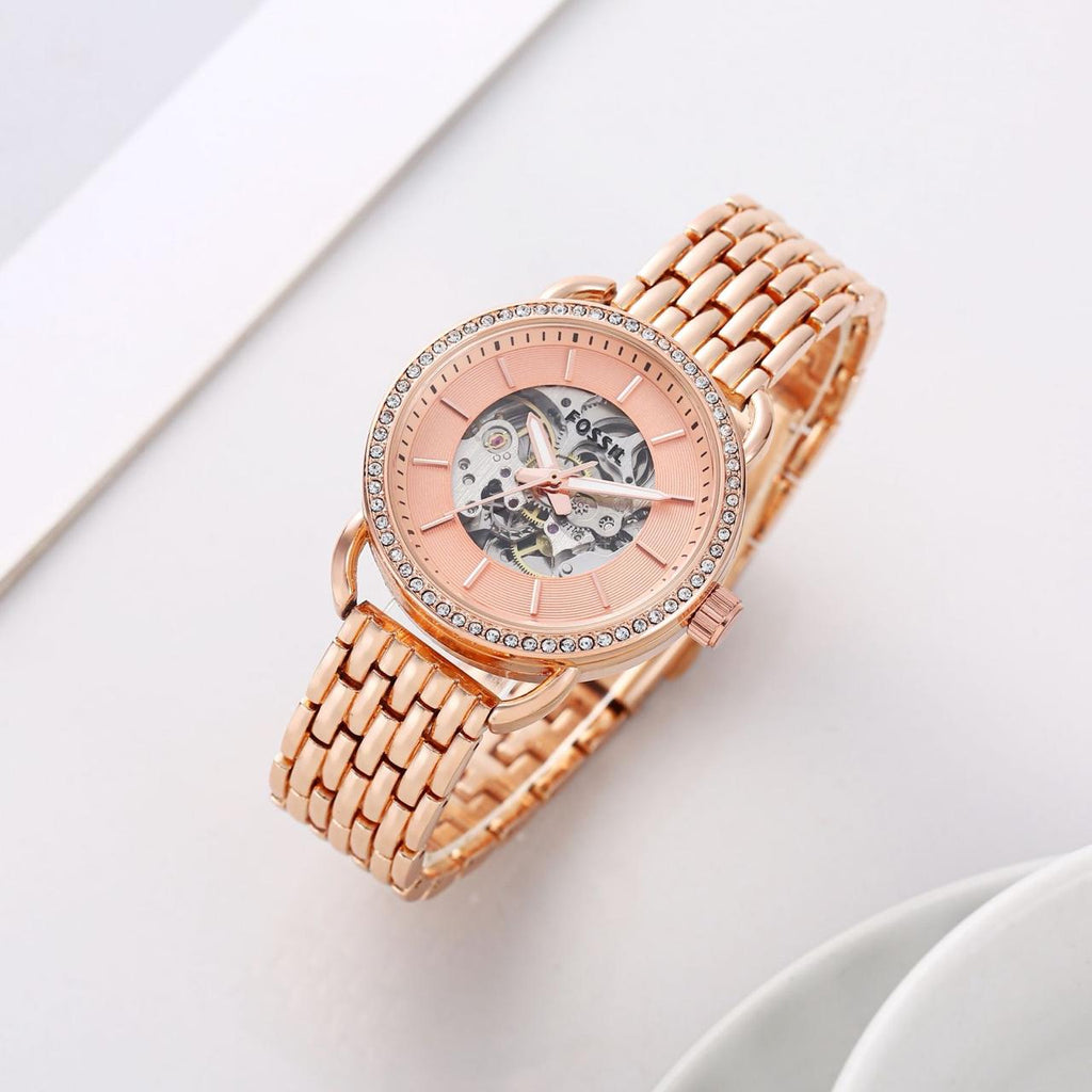 Fossil Womens Skeleton Automatic