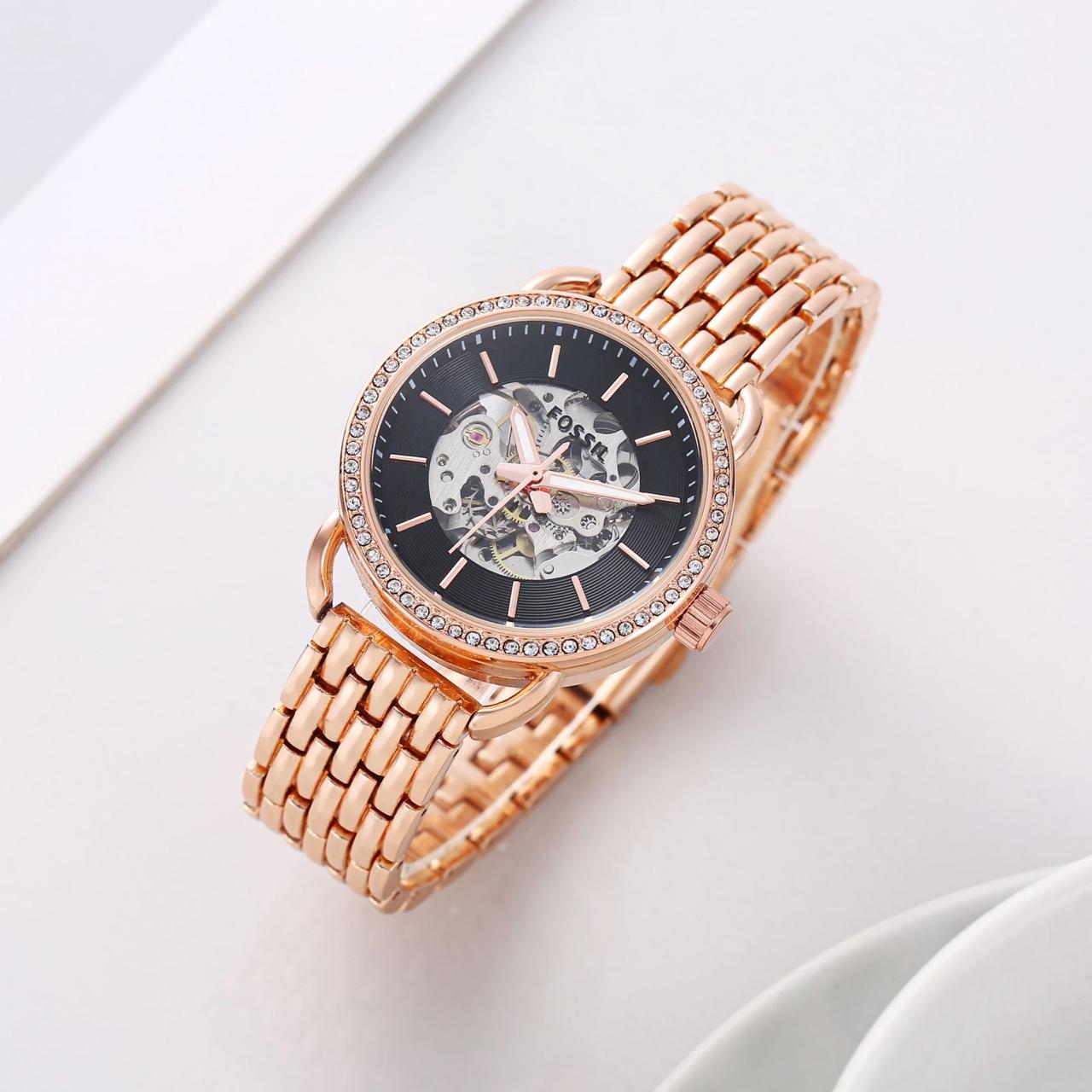 Fossil Womens Skeleton Automatic