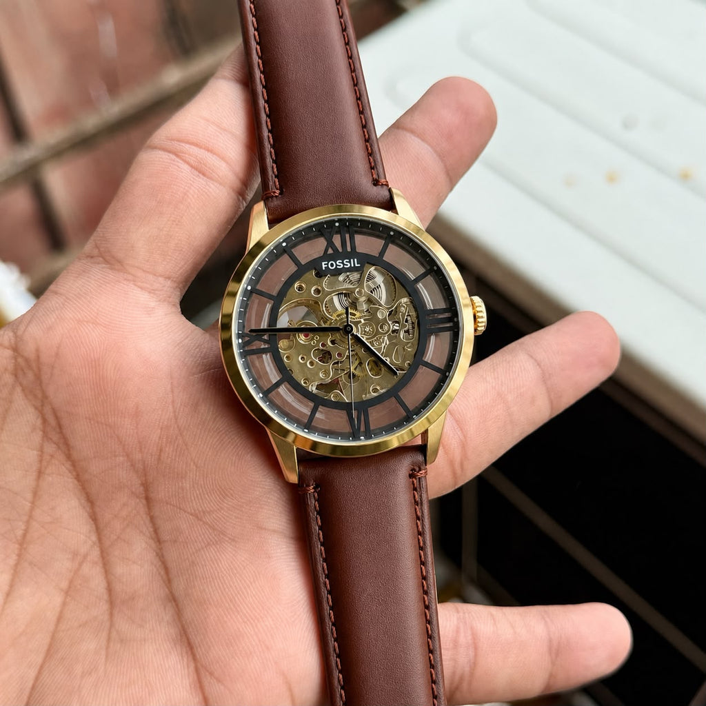 Fossil Townsman Automatic Watch (Model ME3098).