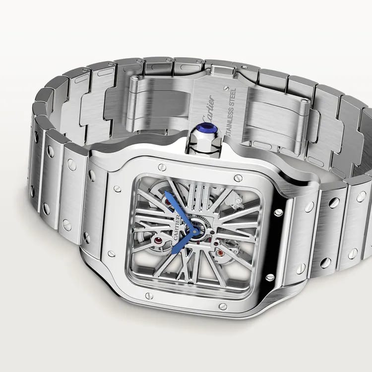 Cartier Santos Skeleton
