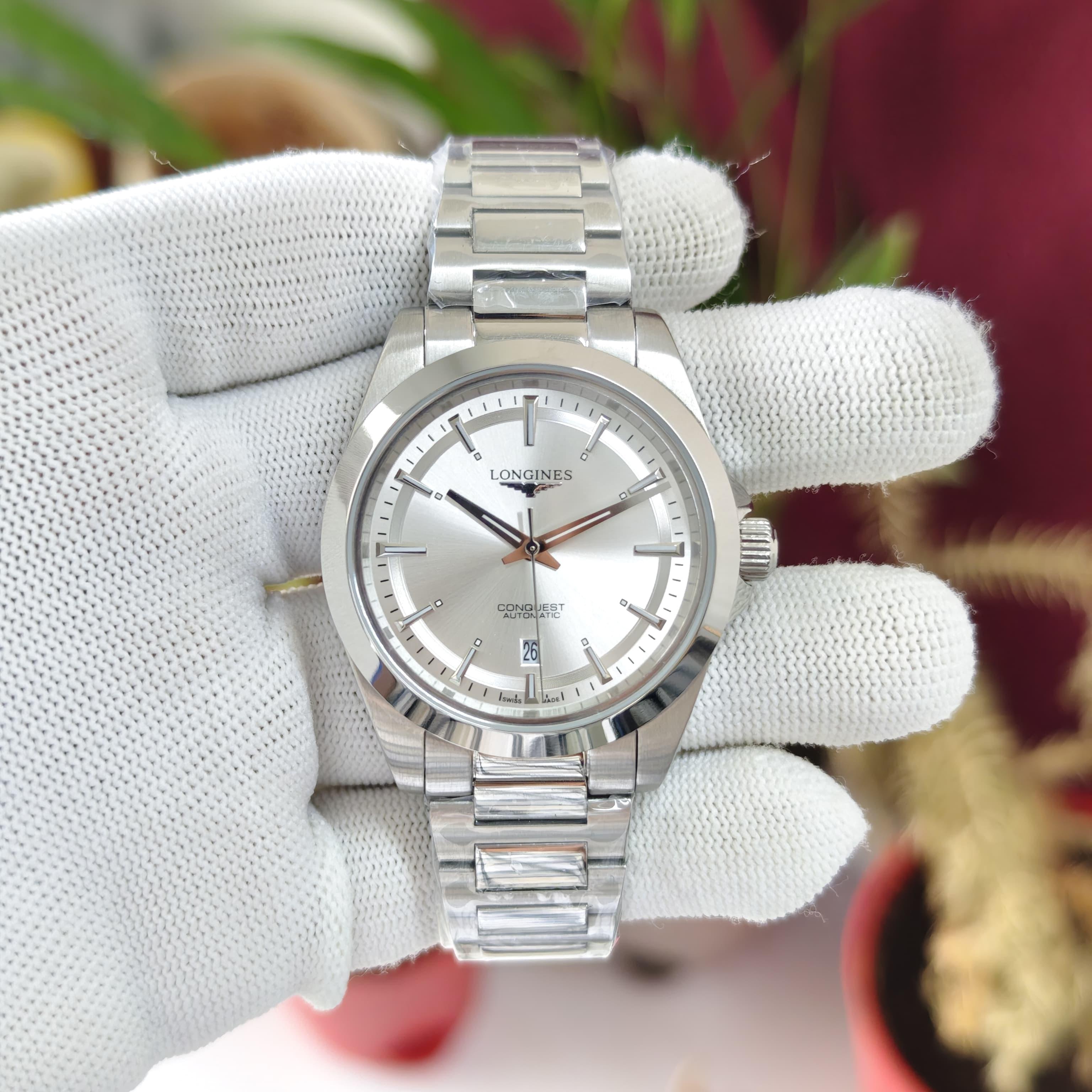 Longines Conquest Legacy White