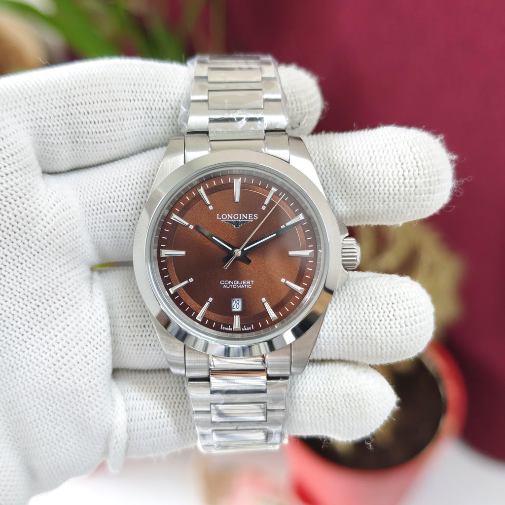 Longines Conquest Legacy Sunray-Brown