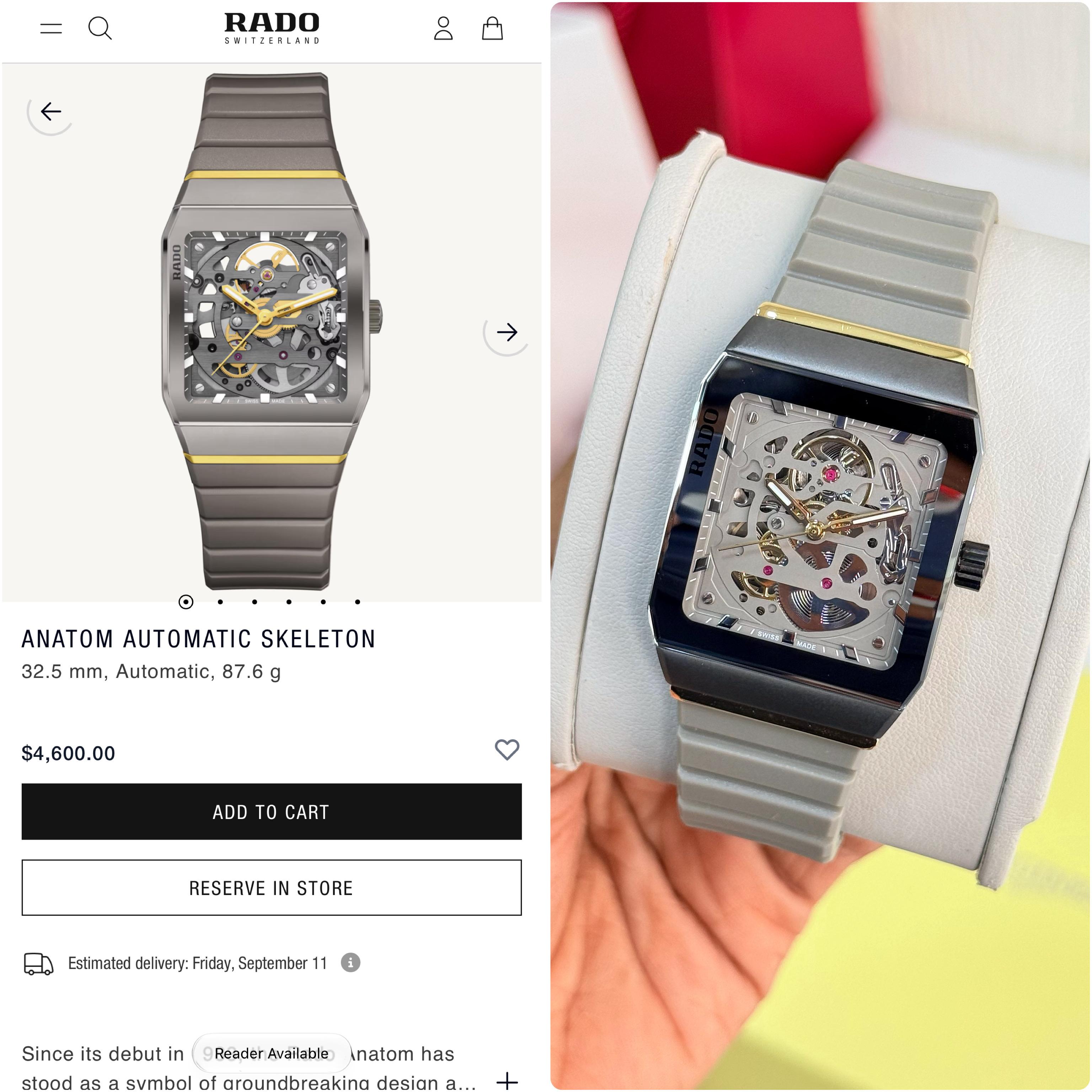 Rado Anatom Automatic