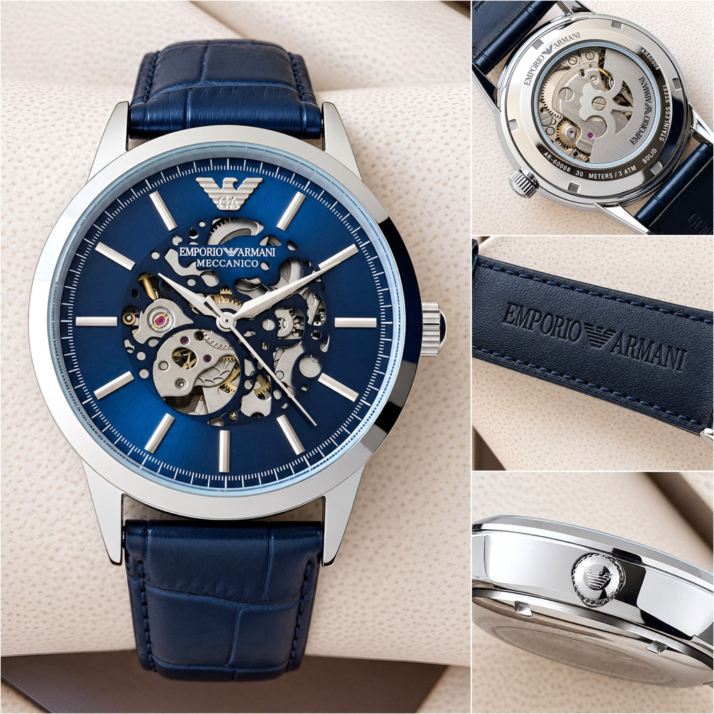 Armani Luigi Meccanico Automatic Watch - ZypherPremium