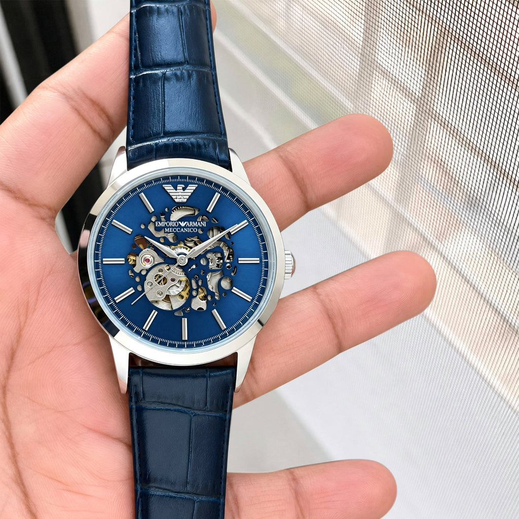 Armani Luigi Meccanico Automatic Watch - ZypherPremium