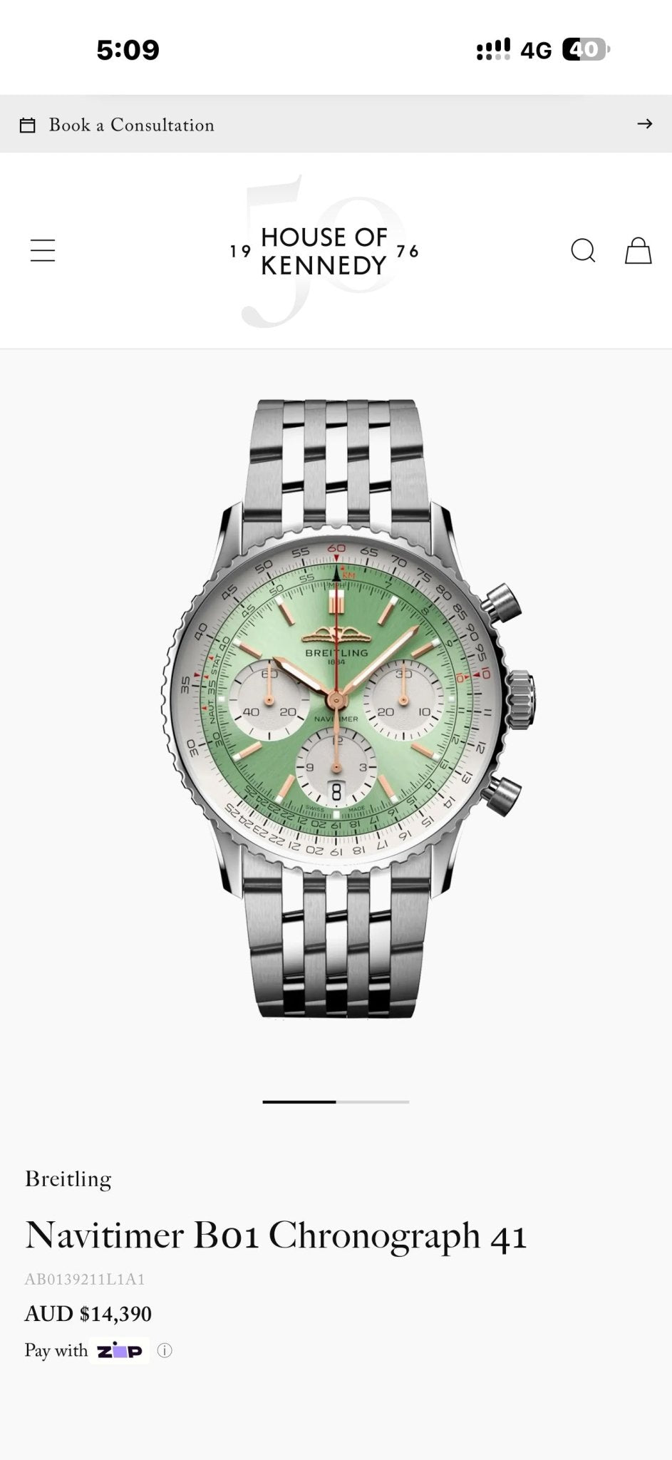 Breitling Navitimer B01 Chronograph 41. - ZypherPremium