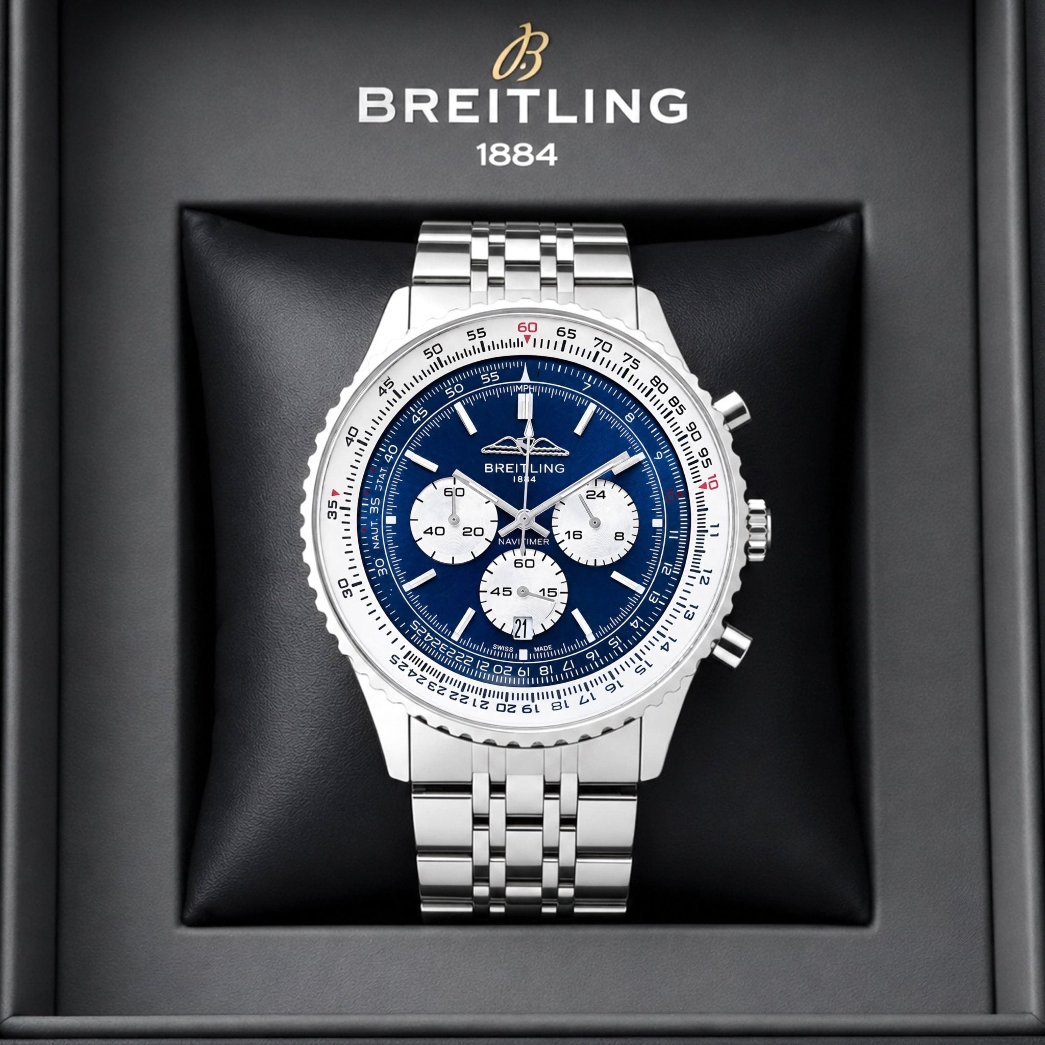 Breitling Navy-timer Chronograph - ZypherPremium
