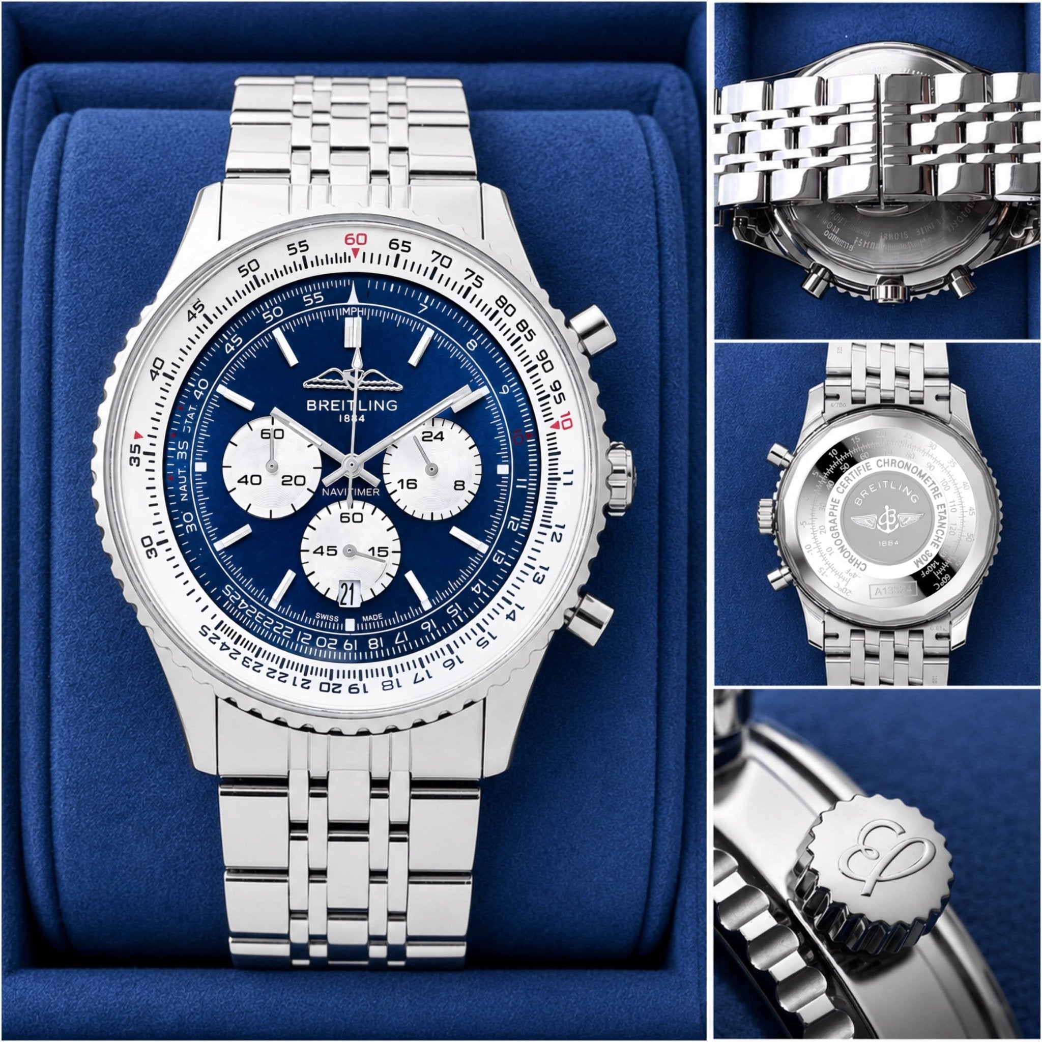 Breitling Navy-timer Chronograph - ZypherPremium
