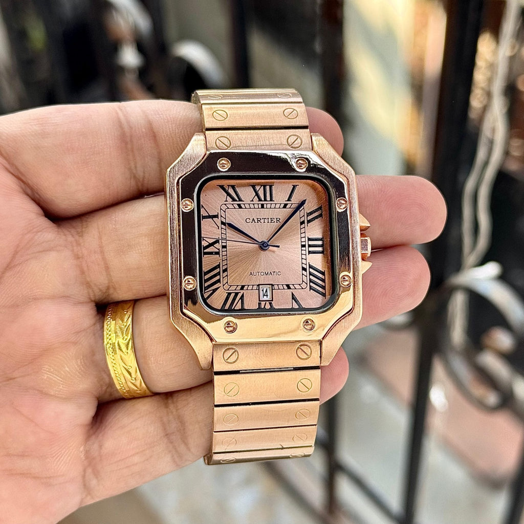 Cartier Santos (Rode-Gold) - ZypherPremium