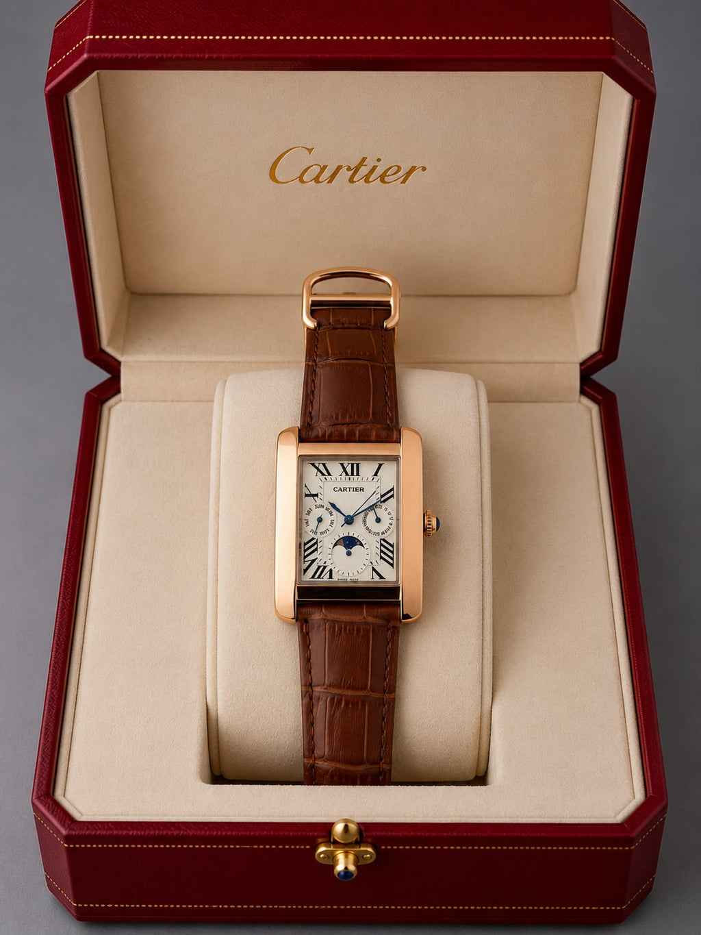Cartier Tank Chronograph - ZypherPremium