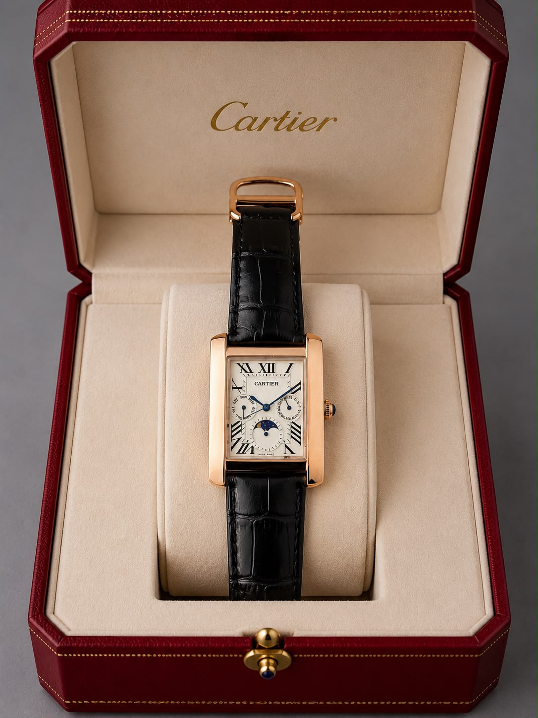 Cartier Tank Chronograph - ZypherPremium