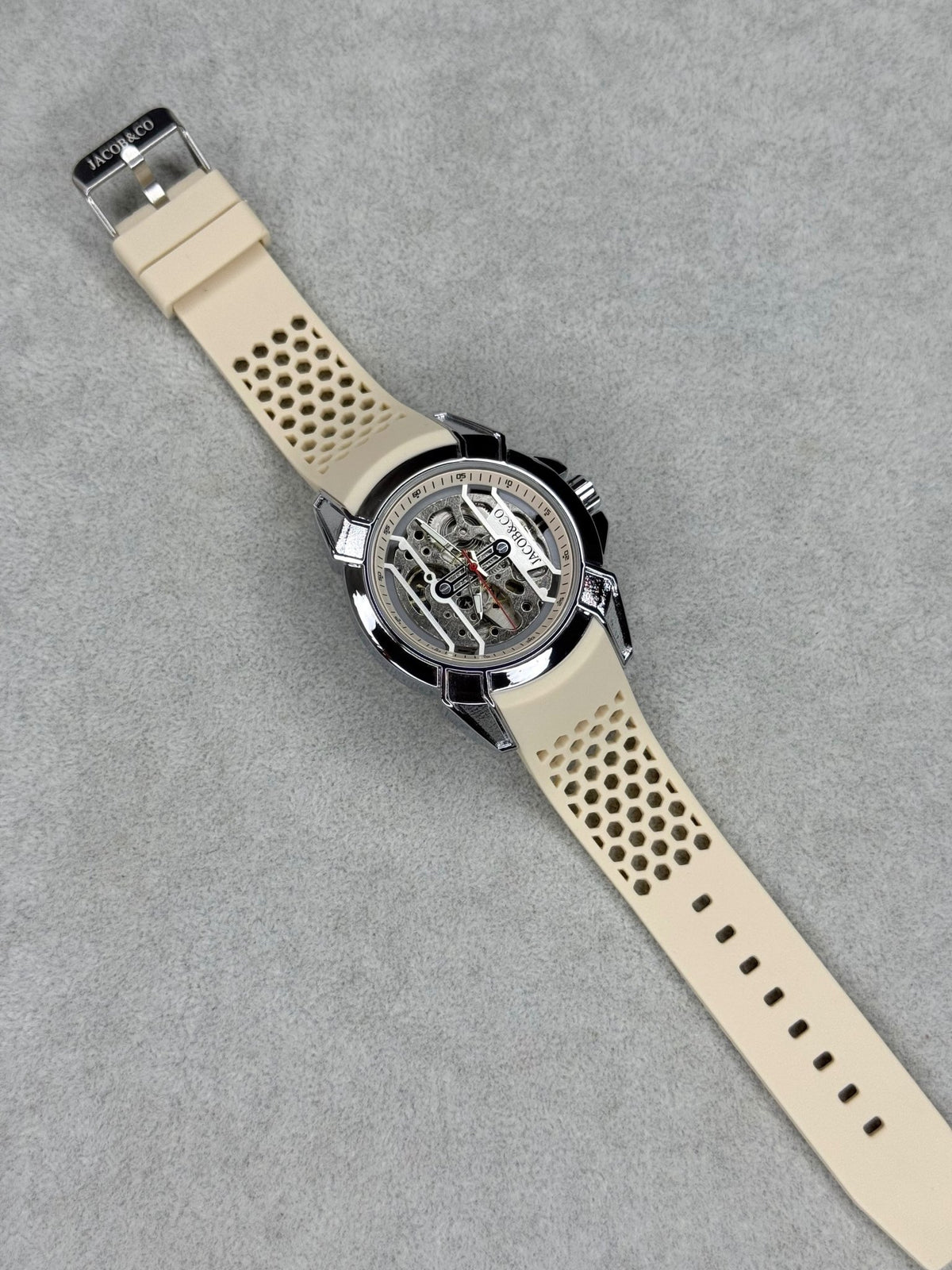 & Co. Epic X Skeleton Titanium White - ZypherPremium
