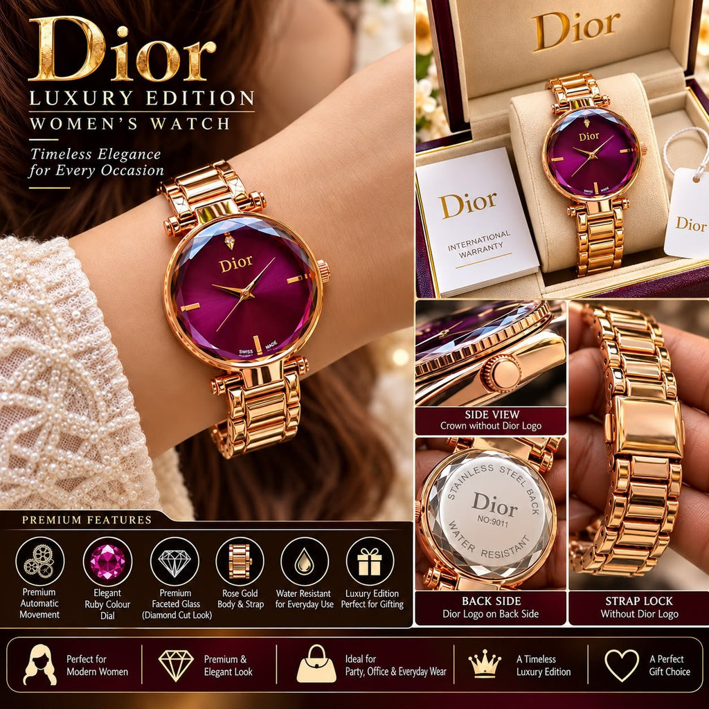 Dior ruby-purple Women's - ZypherPremium