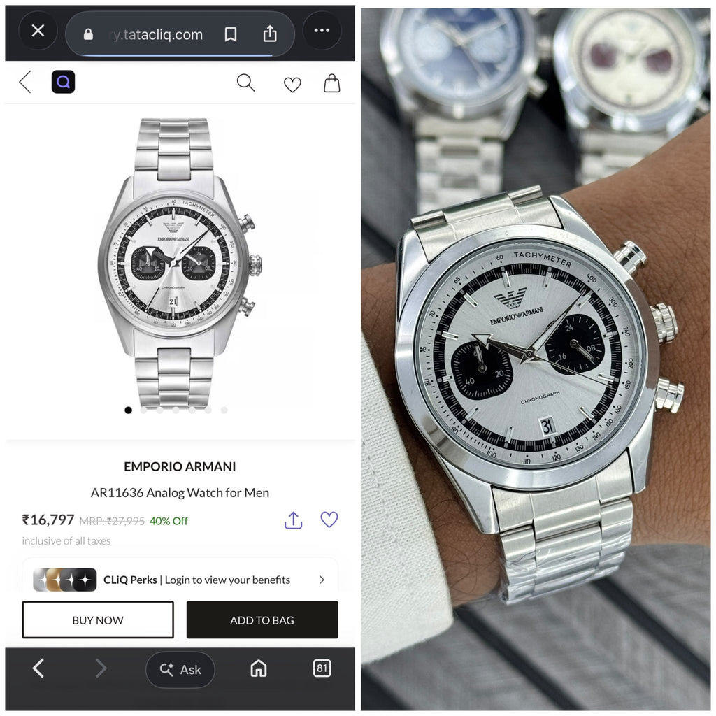 Emporio Armani Racer Chronograph - ZypherPremium
