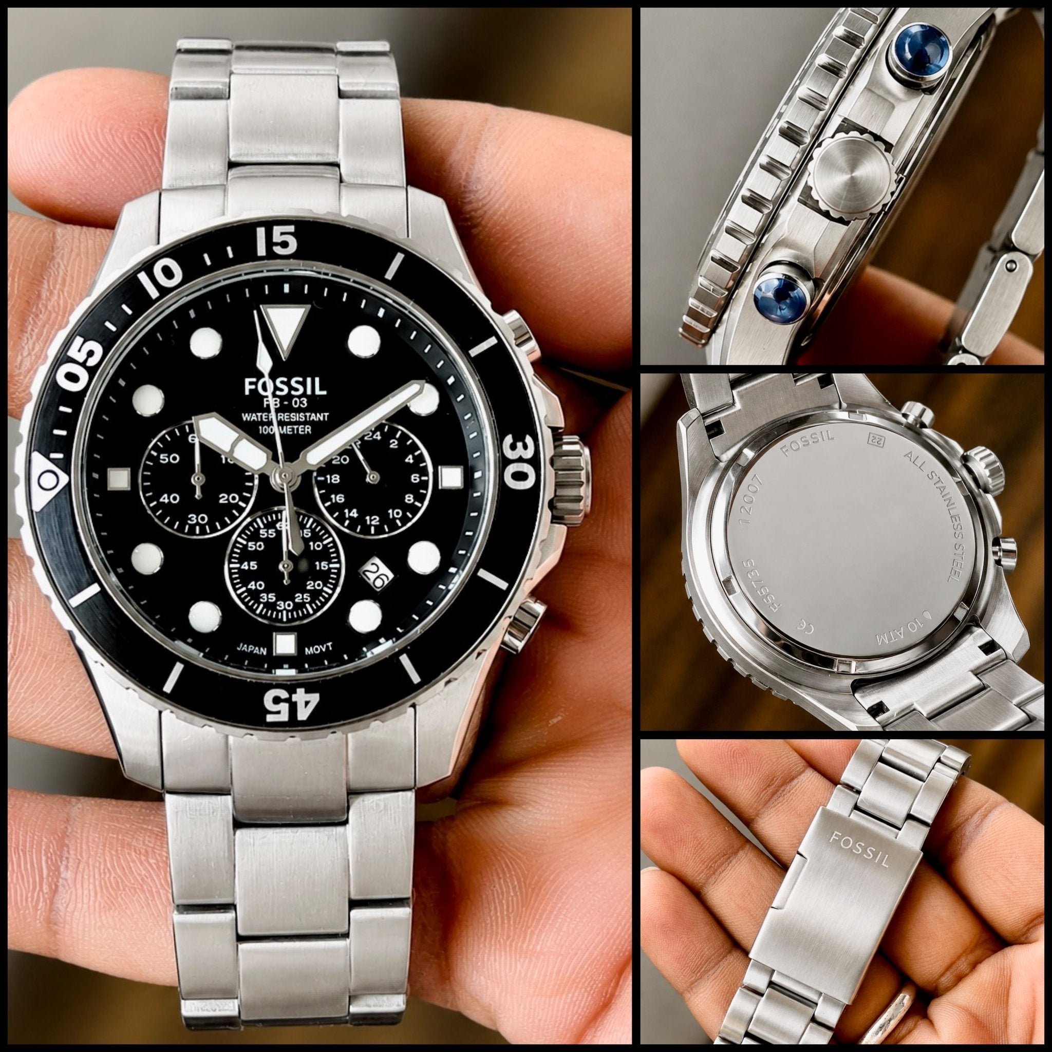 Fossil FB-03 Chronograph - ZypherPremium