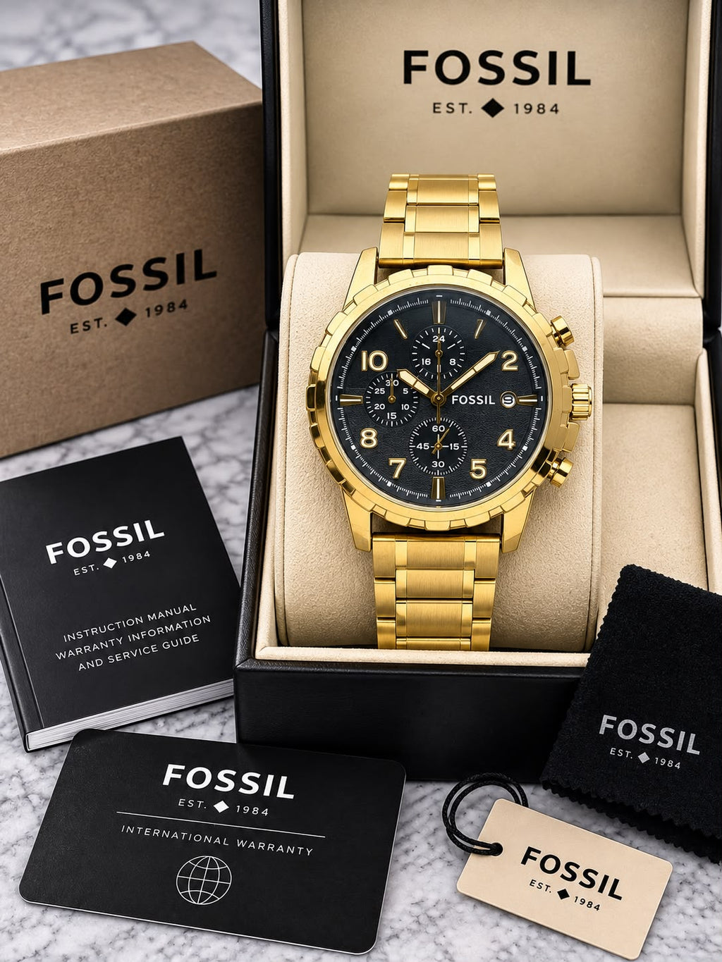Fossil mens Chronograph - ZypherPremium