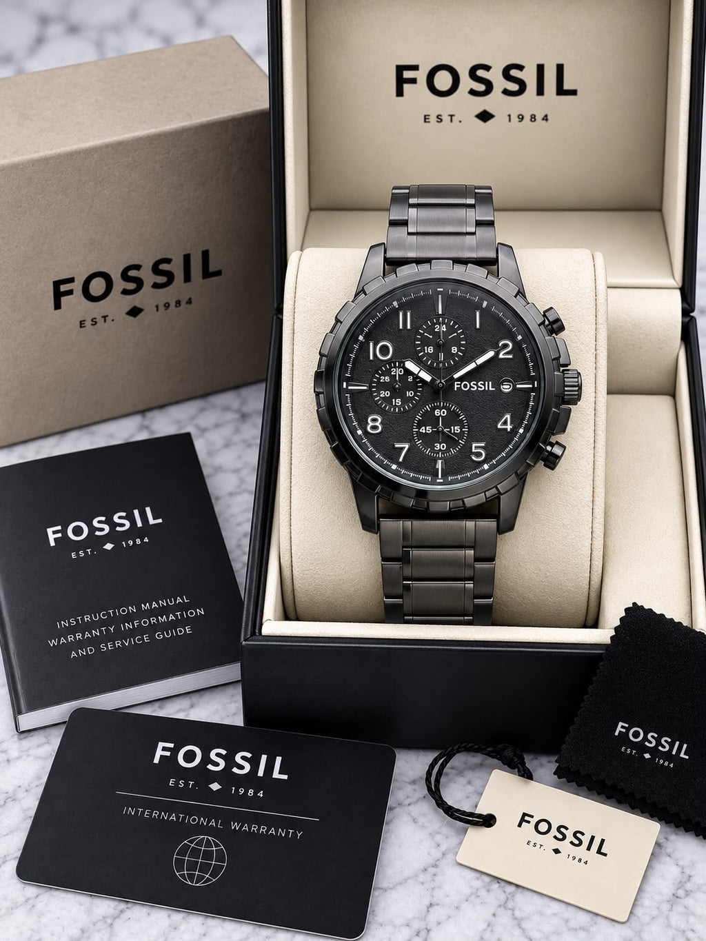 Fossil mens Chronograph - ZypherPremium
