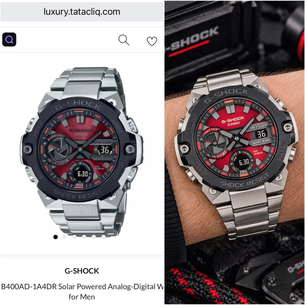 G-Shock G-Steel GST-B400AD-1A4 - ZypherPremium