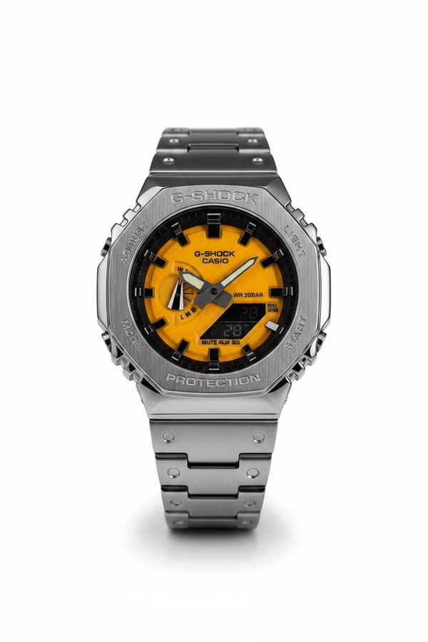 G-shock world time (yellow) - ZypherPremium
