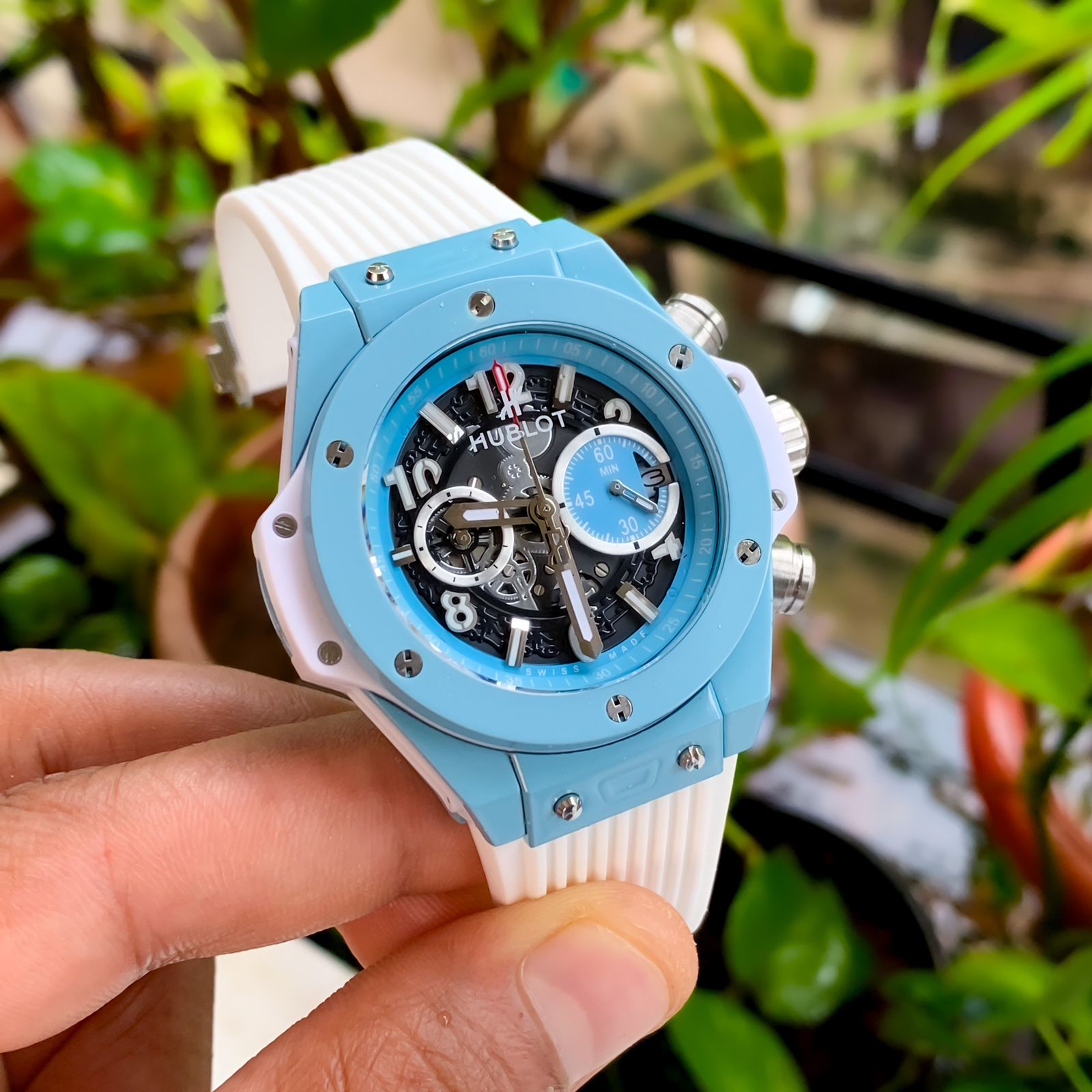 Hublot BigBang Unico Sky-Blue - ZypherPremium