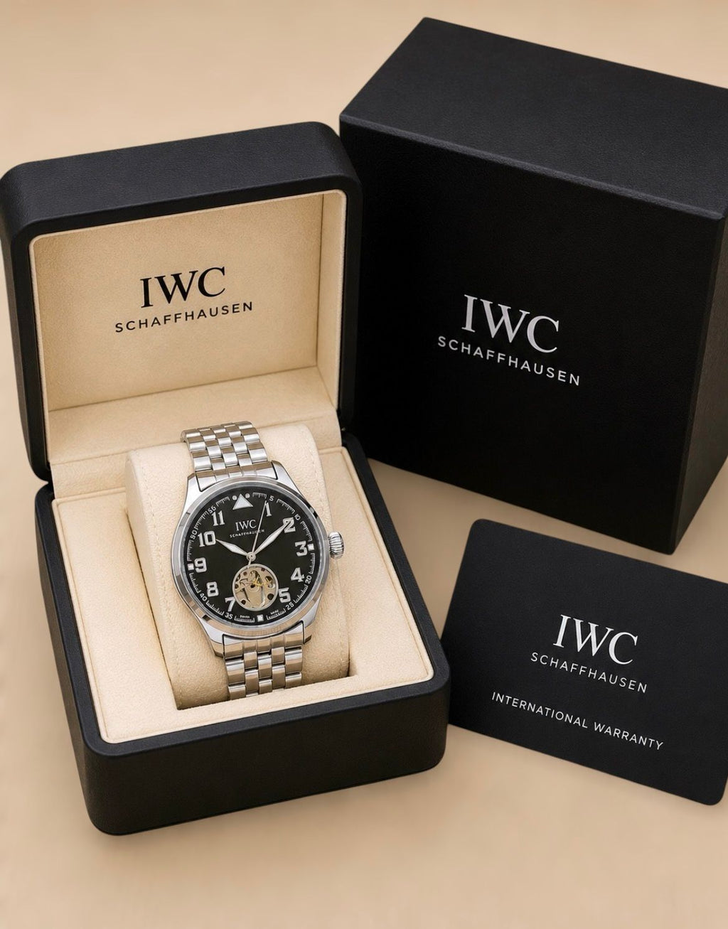 IWC Schaffhausen luxury automatic wristwatch - ZypherPremium