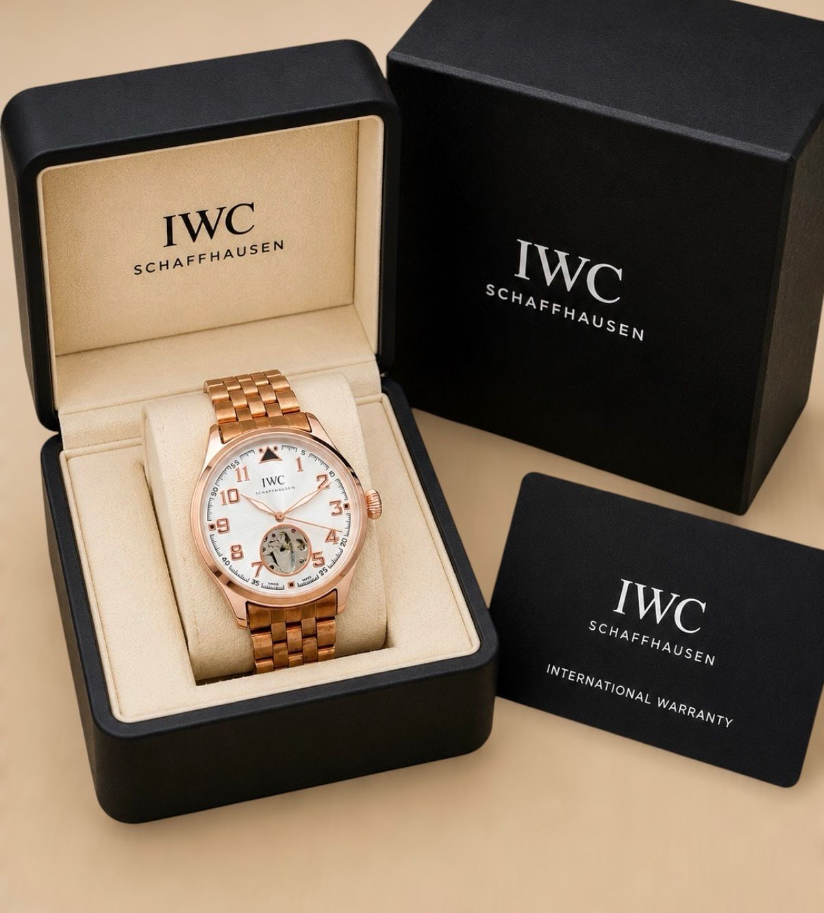 IWC Schaffhausen luxury automatic wristwatch - ZypherPremium