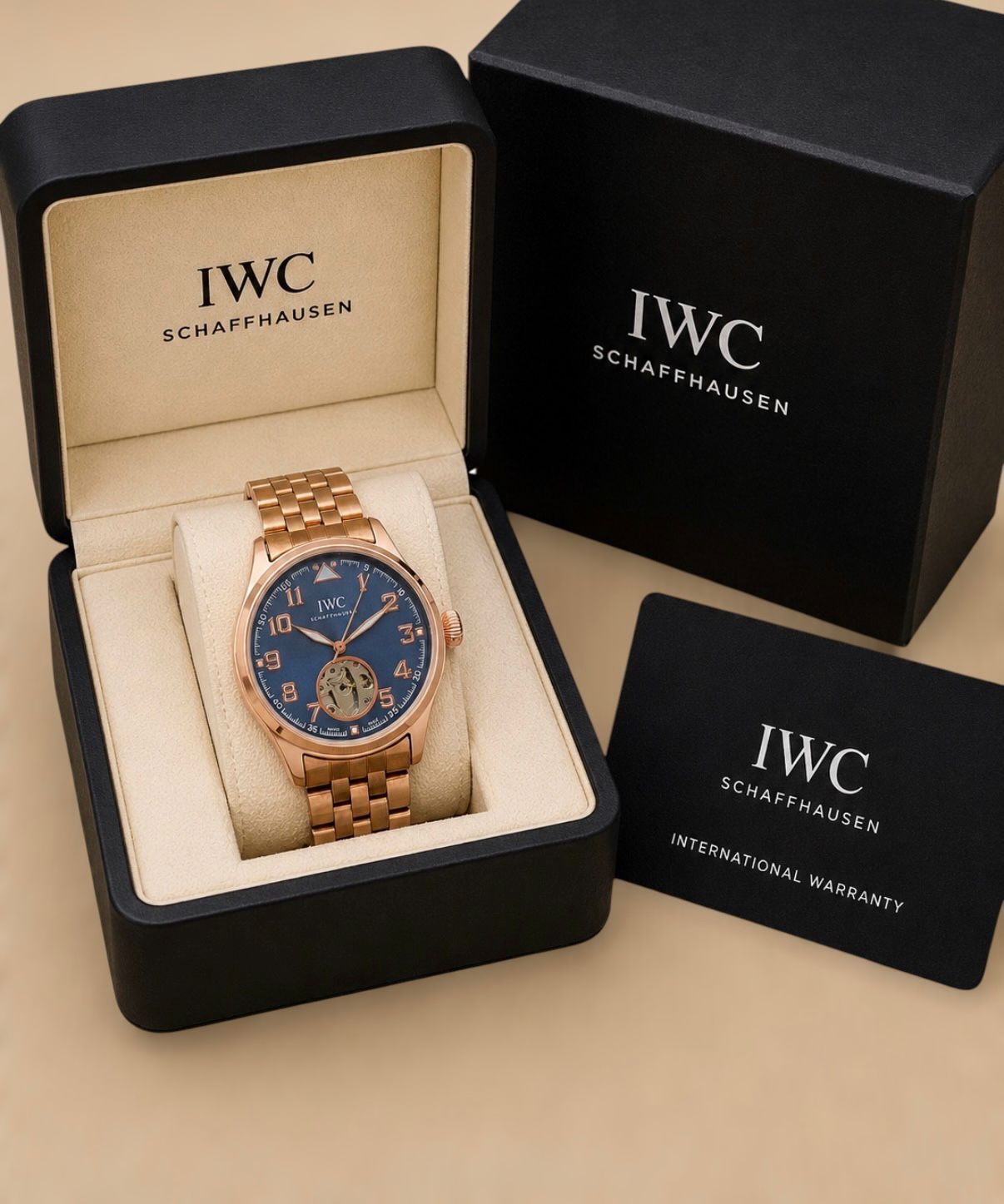 IWC Schaffhausen luxury automatic wristwatch - ZypherPremium