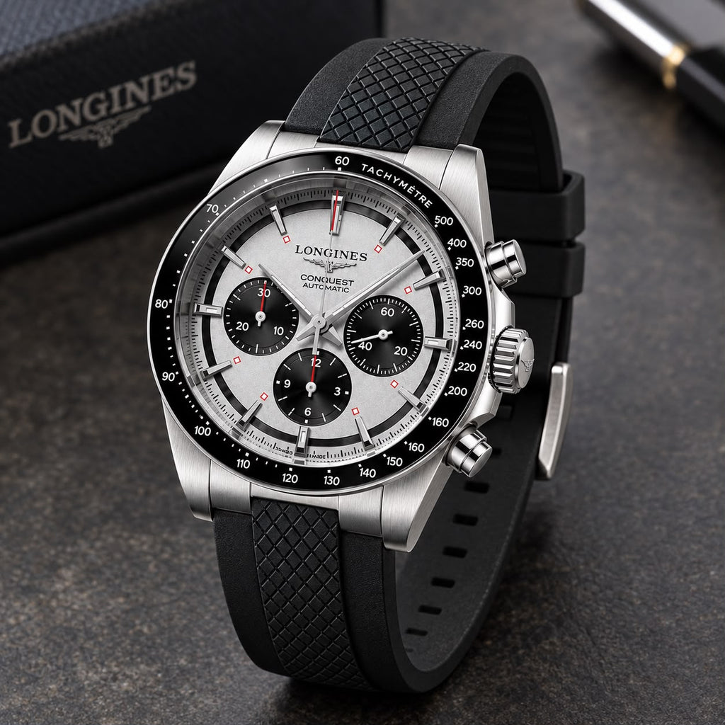 Longines Conquest Chronograph Quartz - ZypherPremium
