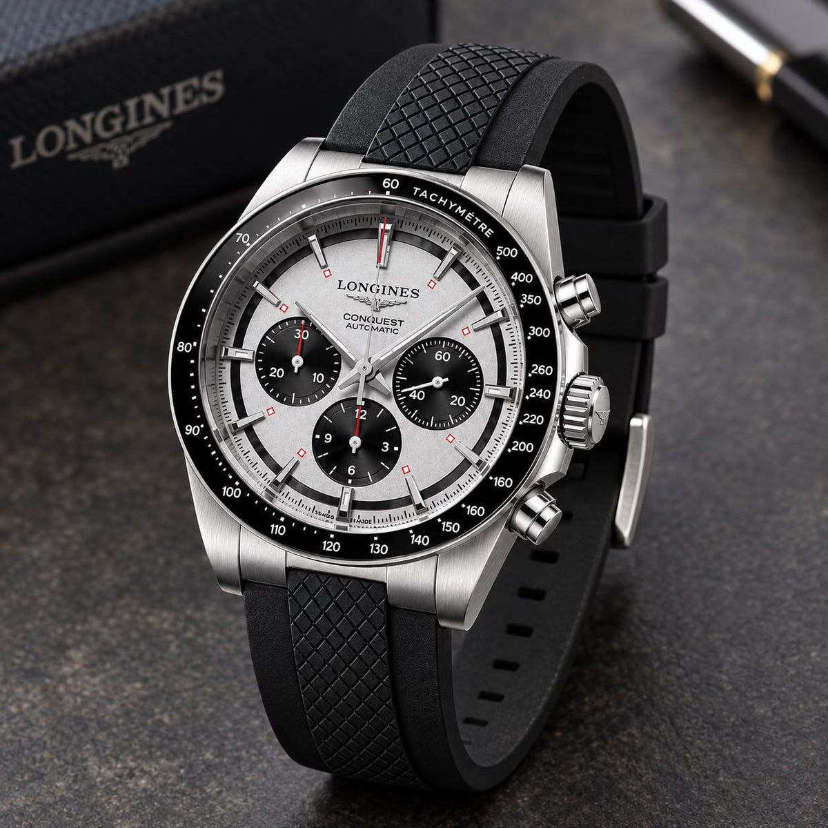 Longines Conquest Chronograph Quartz - ZypherPremium