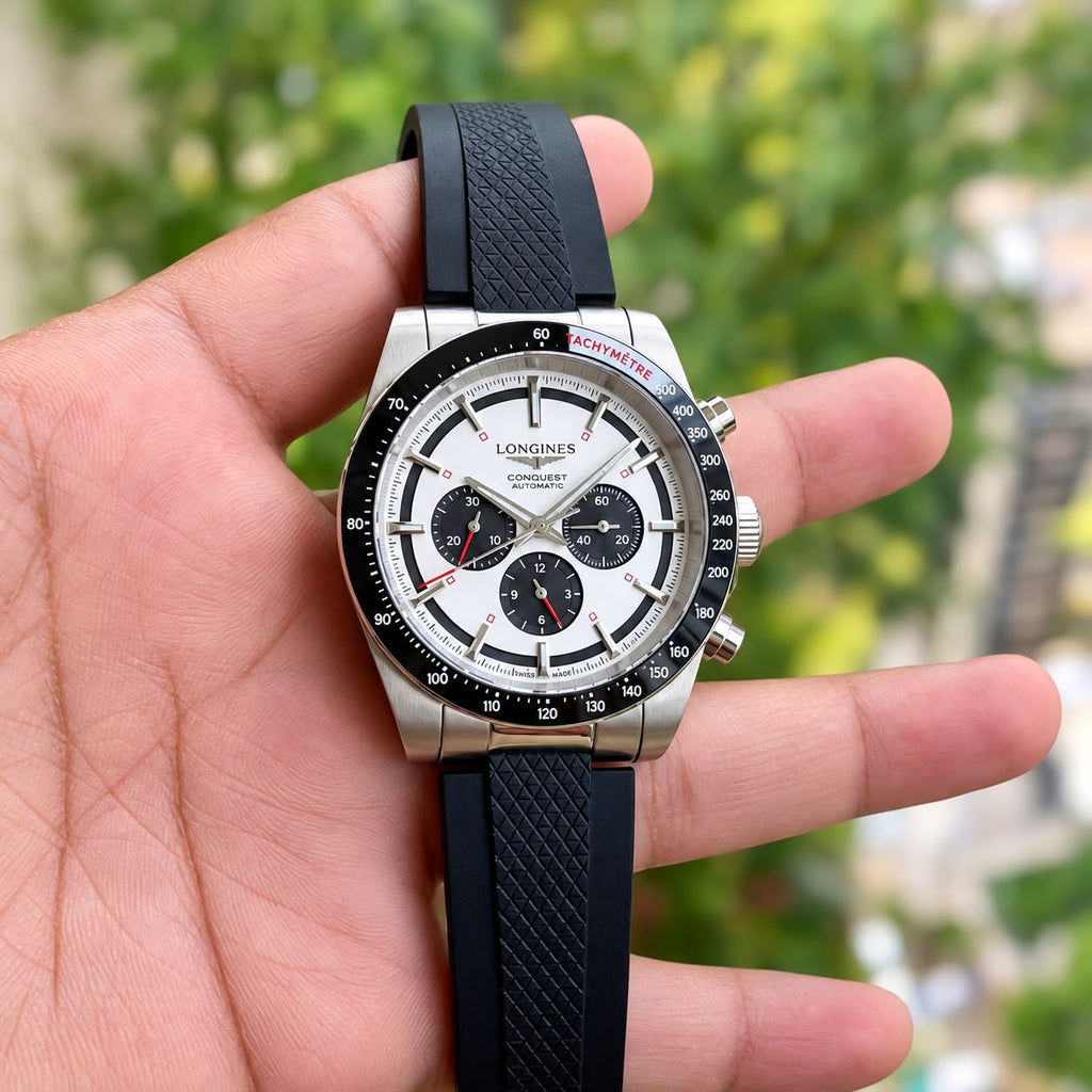Longines Conquest Chronograph Quartz - ZypherPremium