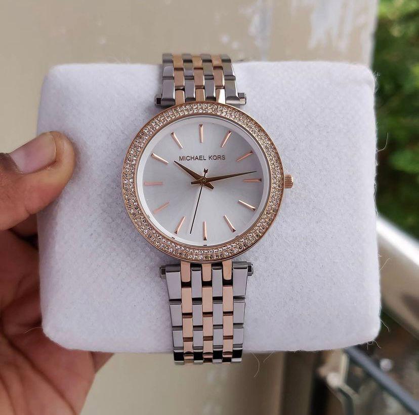 Michael Kors Darci Rose Gold-Tone Watch - ZypherPremium