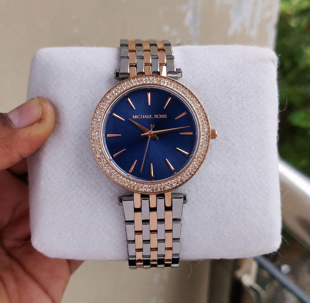 Michael Kors Darci Rose Gold-Tone Watch - ZypherPremium