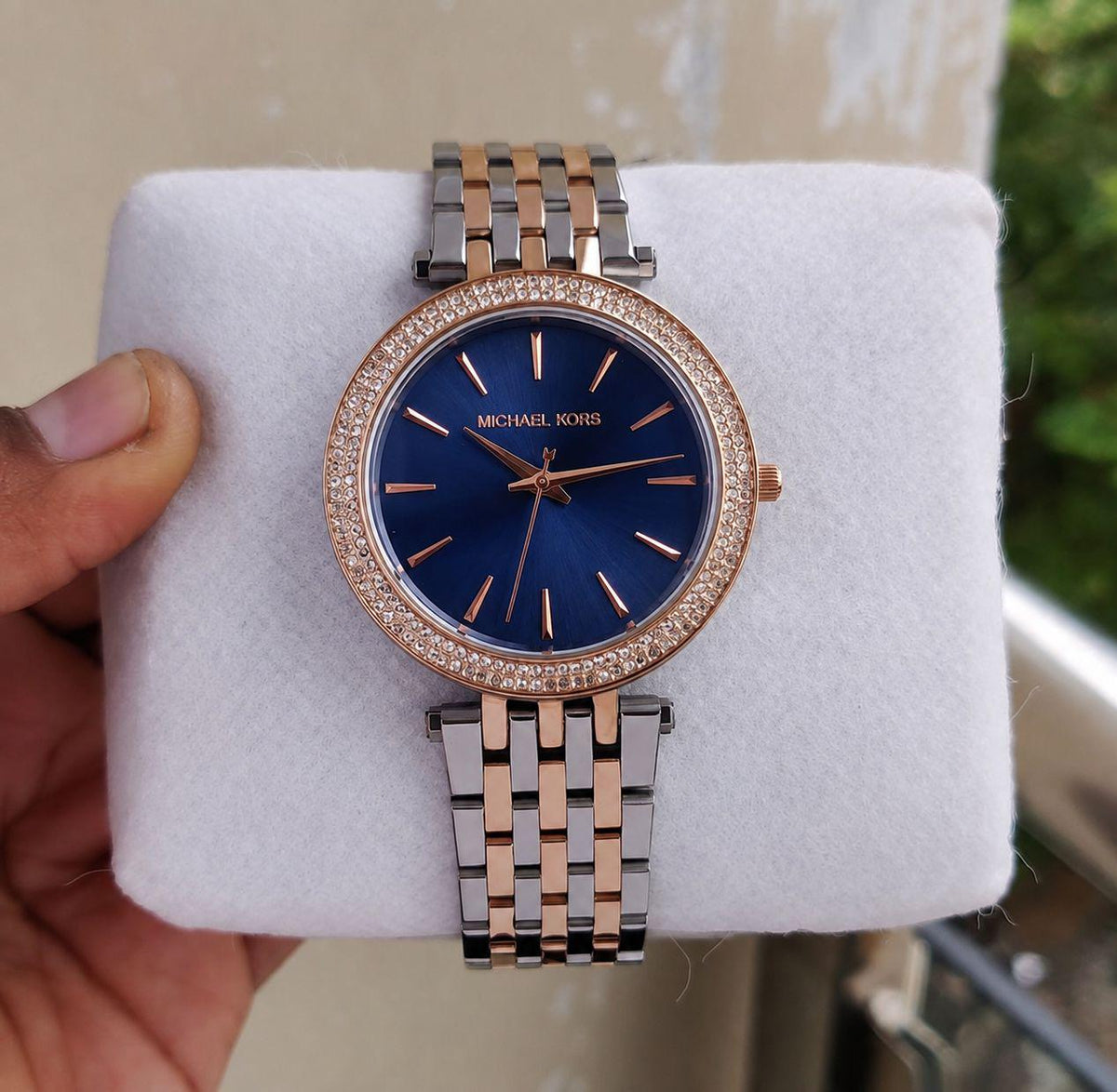 Michael Kors Darci Rose Gold-Tone Watch - ZypherPremium