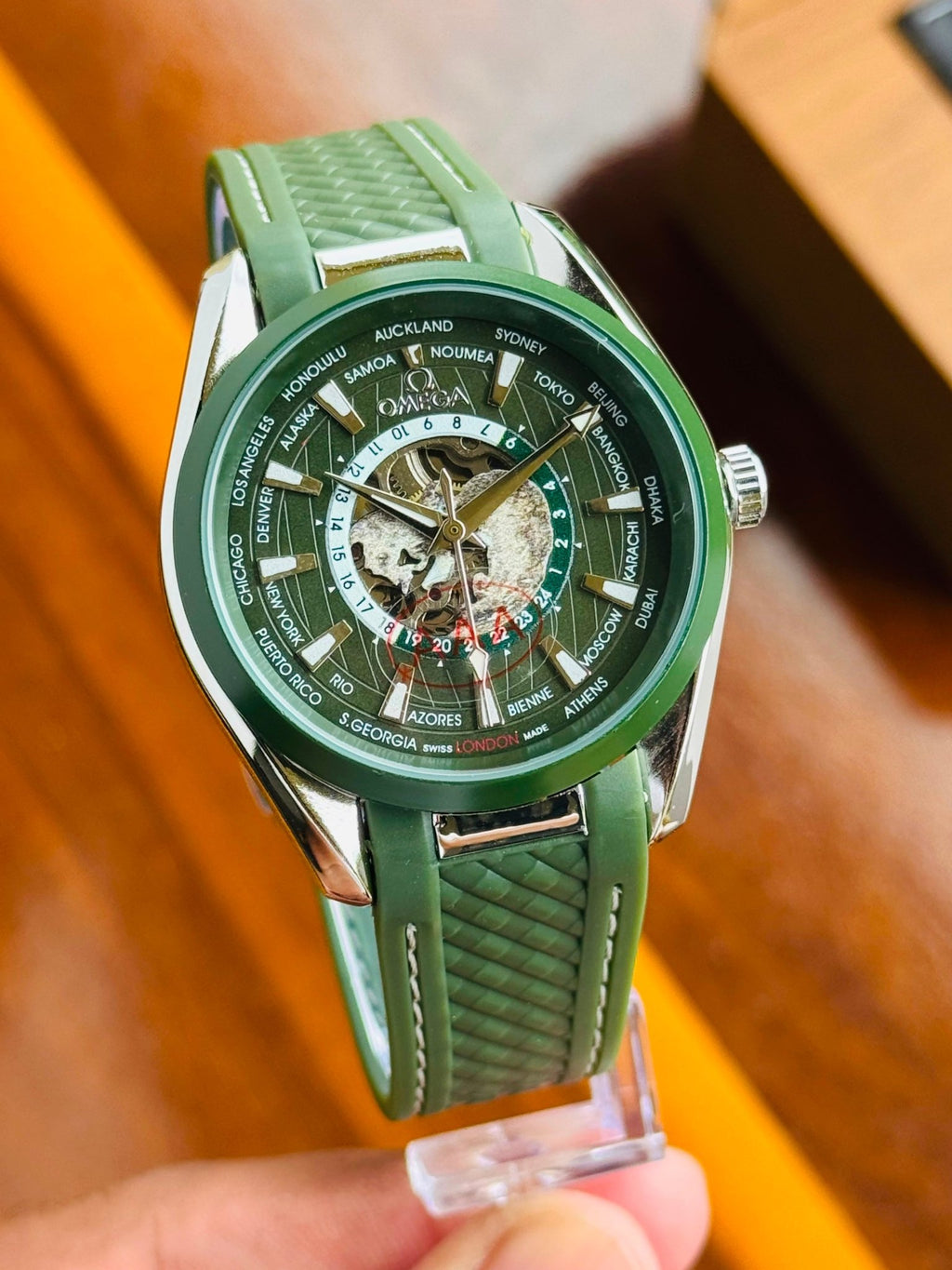 OMEGA Aquaterra seamaster World timer - ZypherPremium