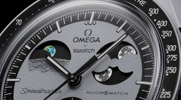 Omega Mission to Moon Black - ZypherPremium