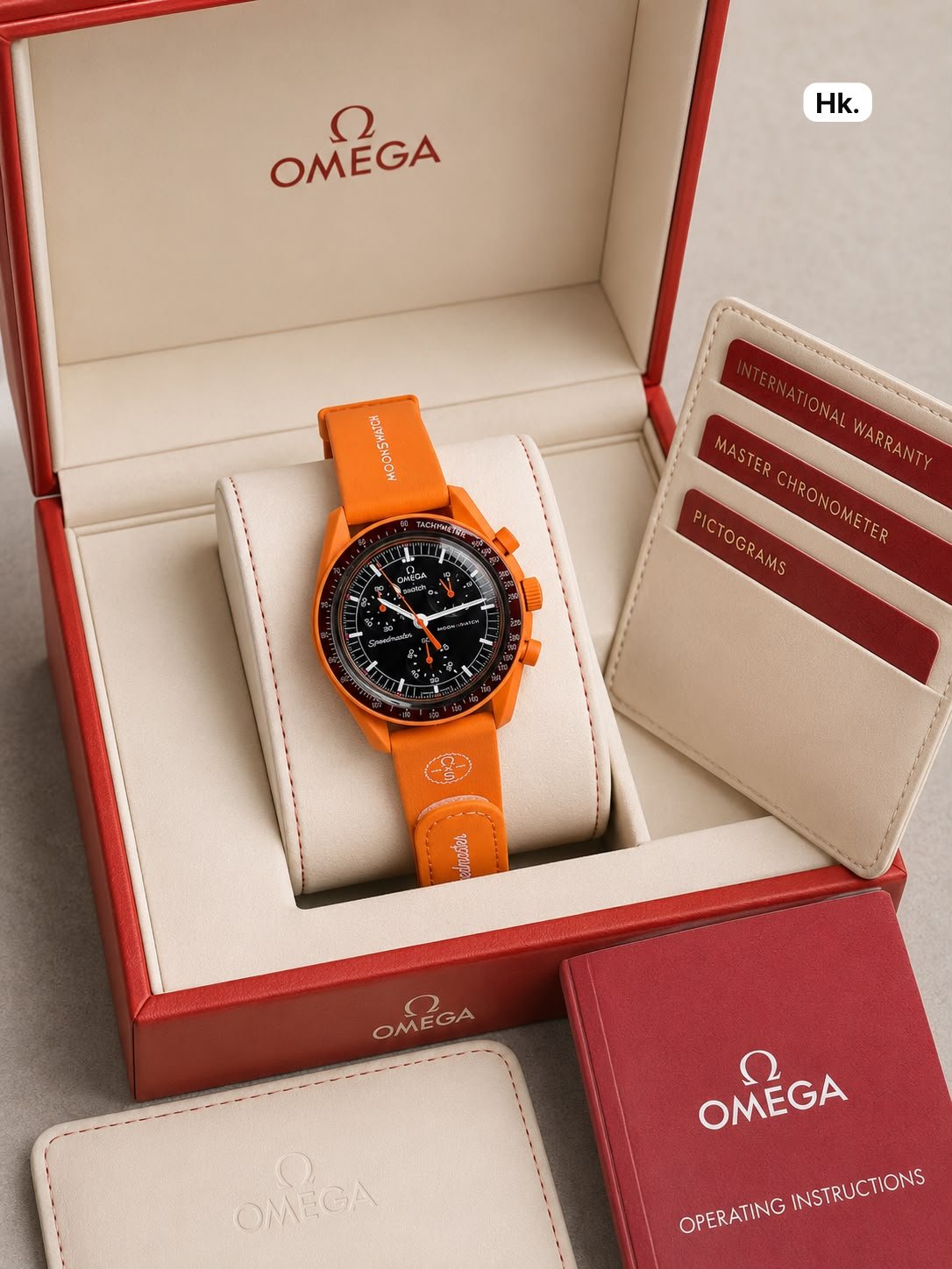 Omega Mission to Moon Orange - ZypherPremium