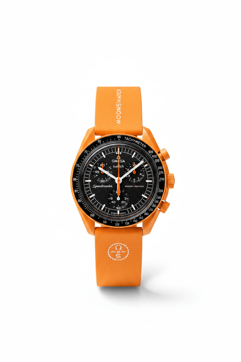 Omega Mission to Moon Orange - ZypherPremium