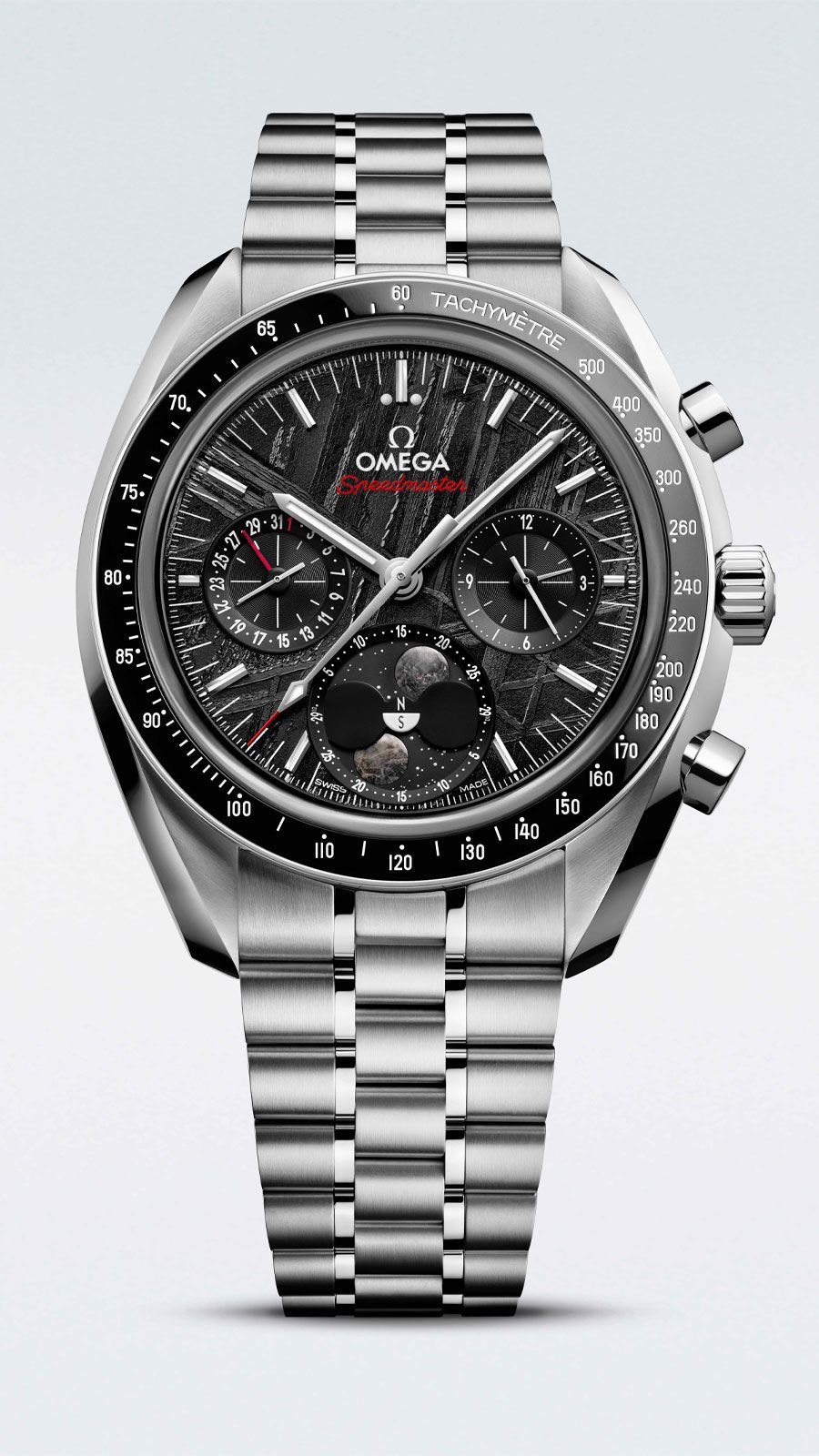 OMEGA Speedmaster Moonphase Meteorite Dial - ZypherPremium