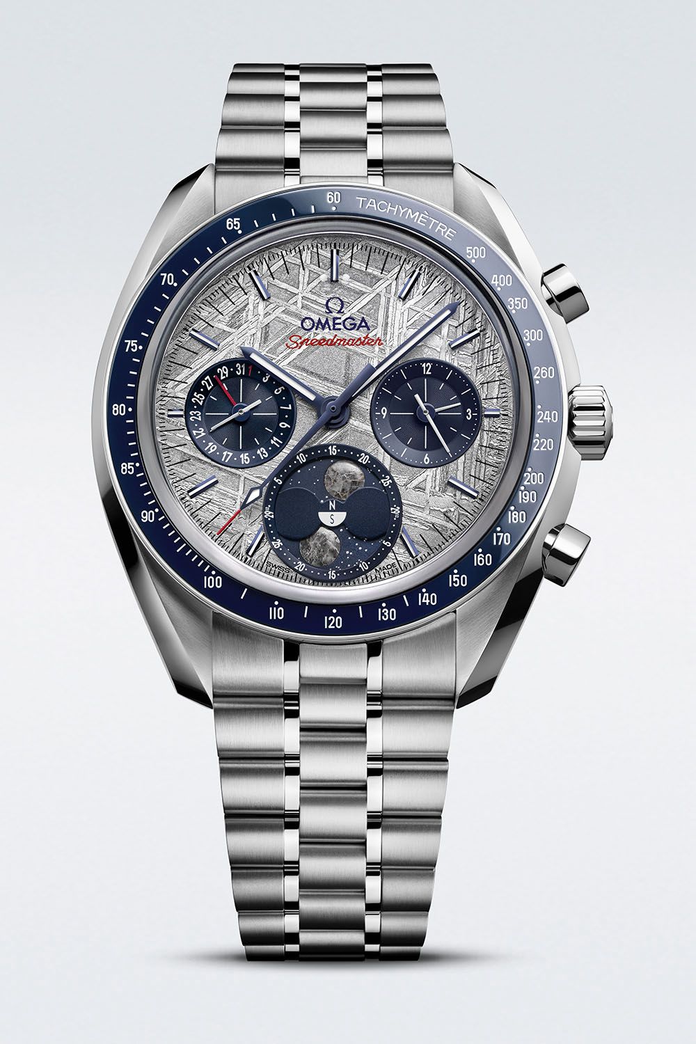 OMEGA Speedmaster Moonphase Meteorite Dial - ZypherPremium