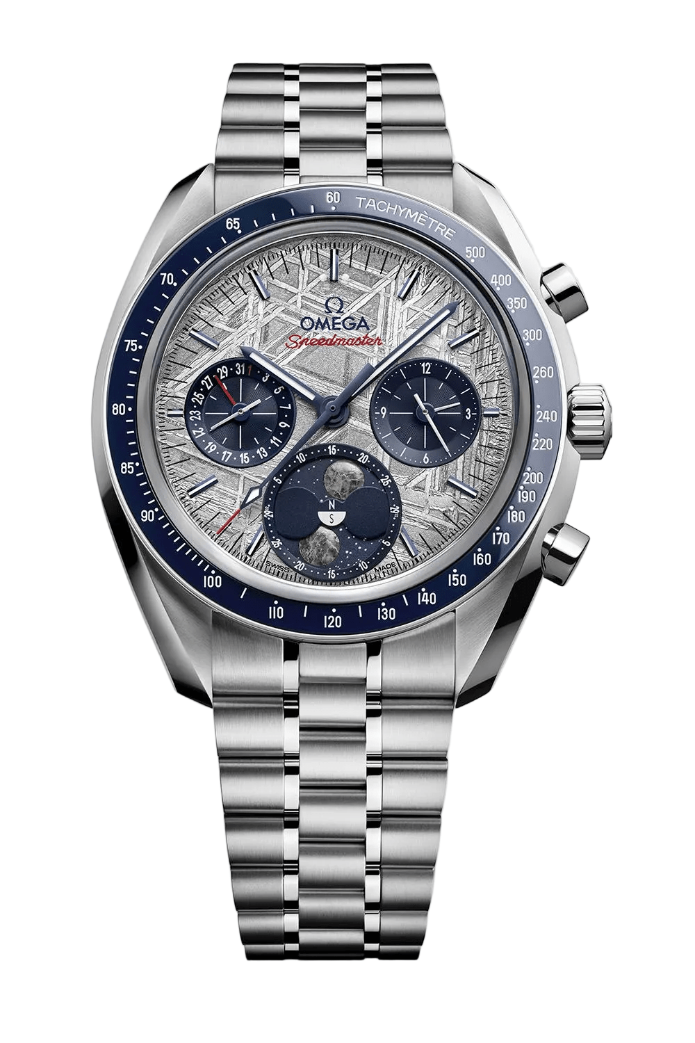 OMEGA Speedmaster Moonphase Meteorite Dial - ZypherPremium