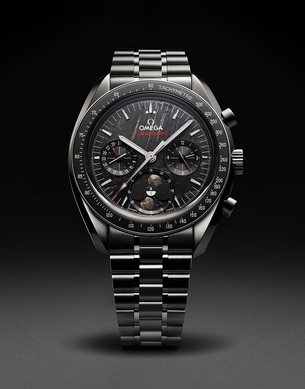OMEGA Speedmaster Moonphase Meteorite Dial - ZypherPremium