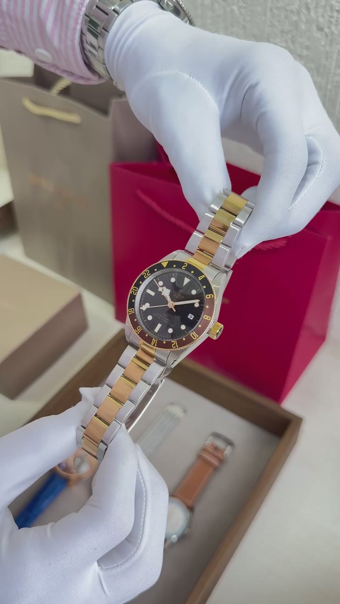 Tudor Black-Bay Gmt Two-tone