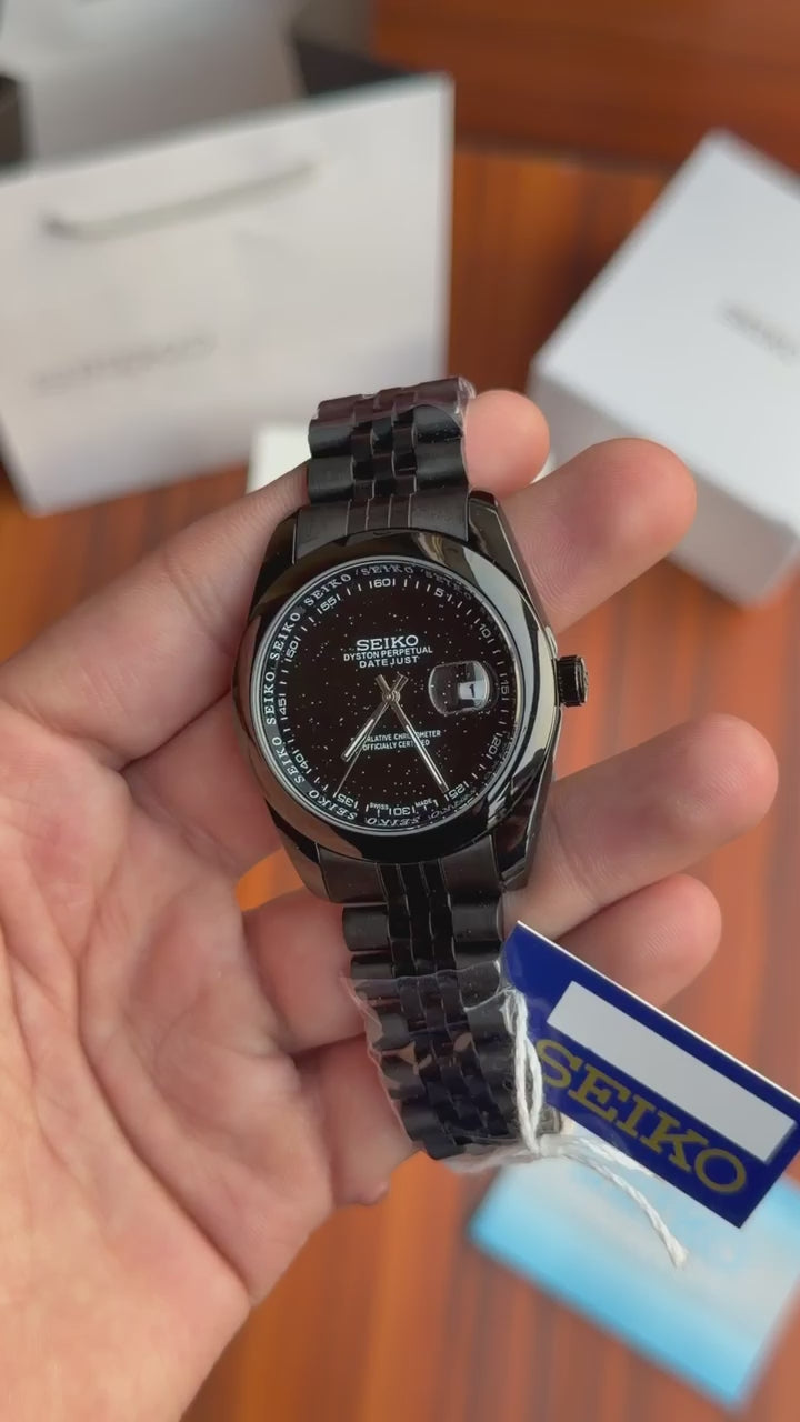 Seiko Stardust black
