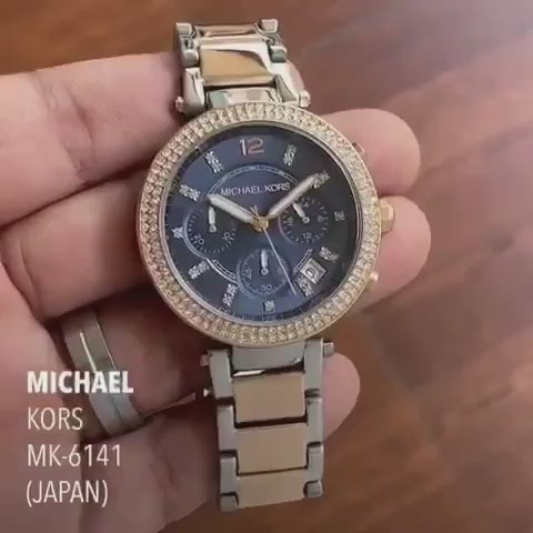 Michael Kors Parker Chronograph Two-Tone Women's Watch