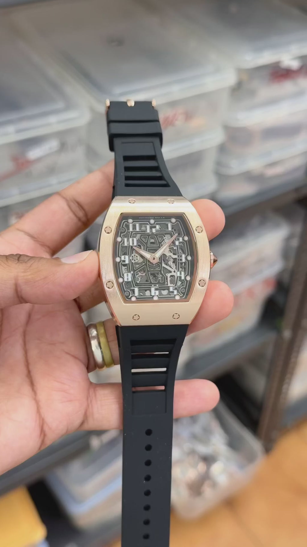 Richard Millie Skeleton automatic